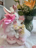 Tea Time Bunny on Macaroon