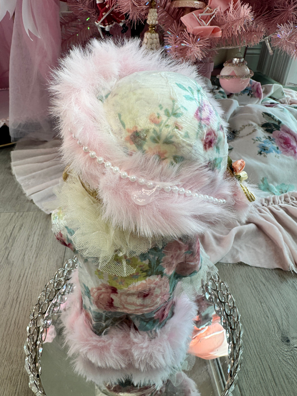 Custom Floral Bear