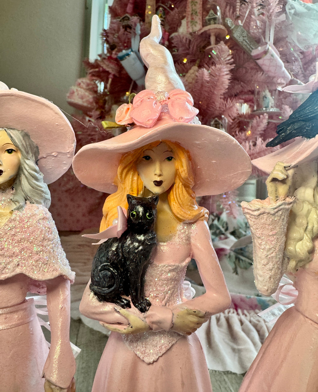 Pink Custom witches trio