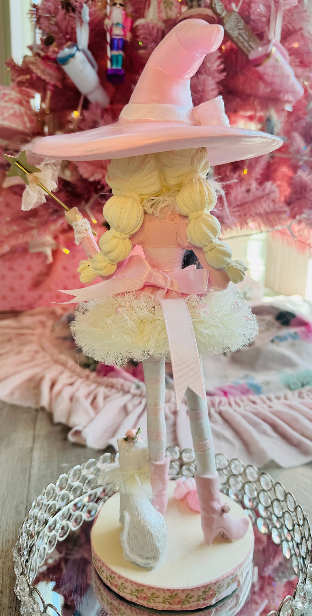 Pink Bespoke Halloween Witch Apprentice