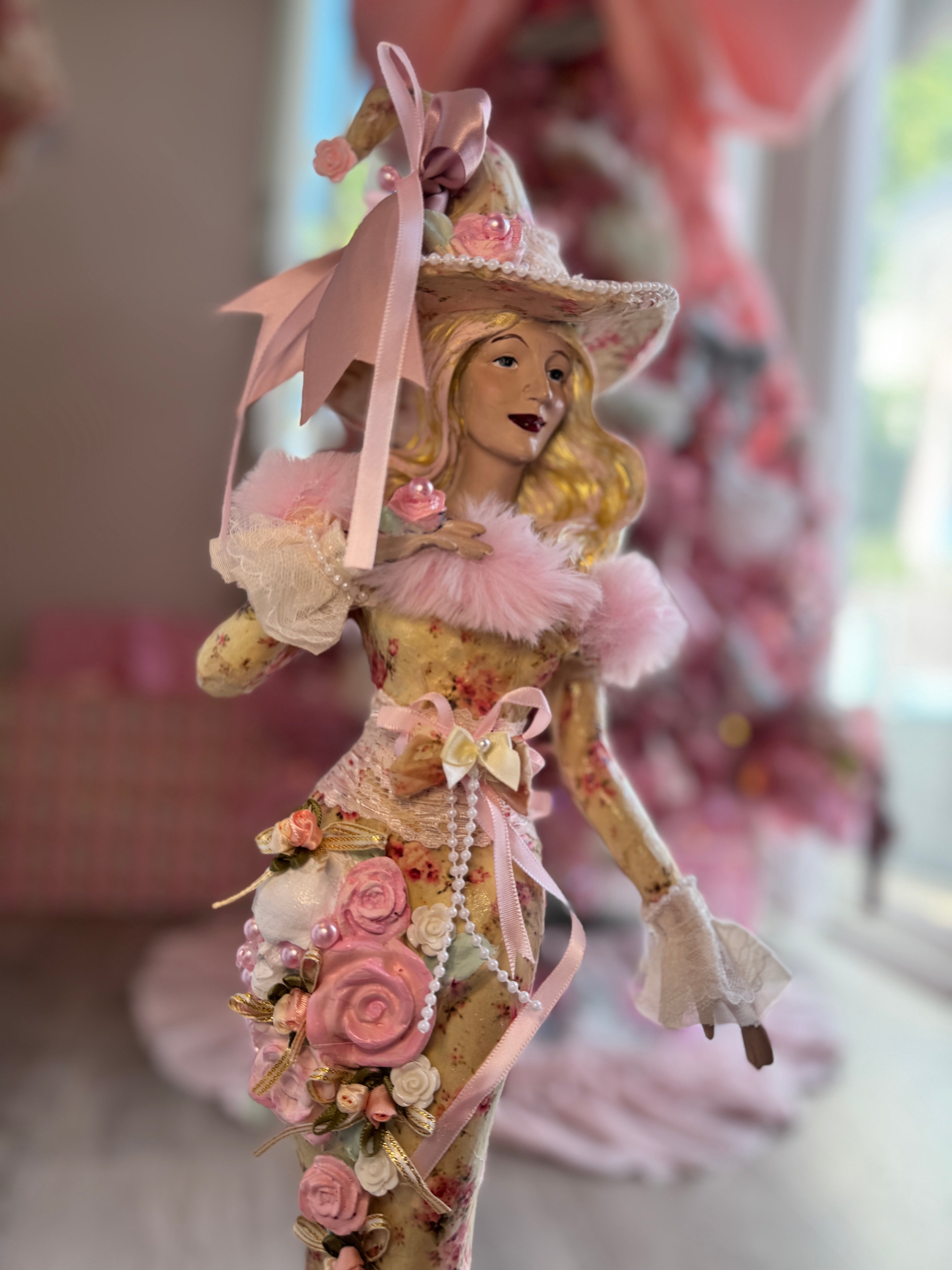 Pink Limited Edition Halloween 2026 resin Witch