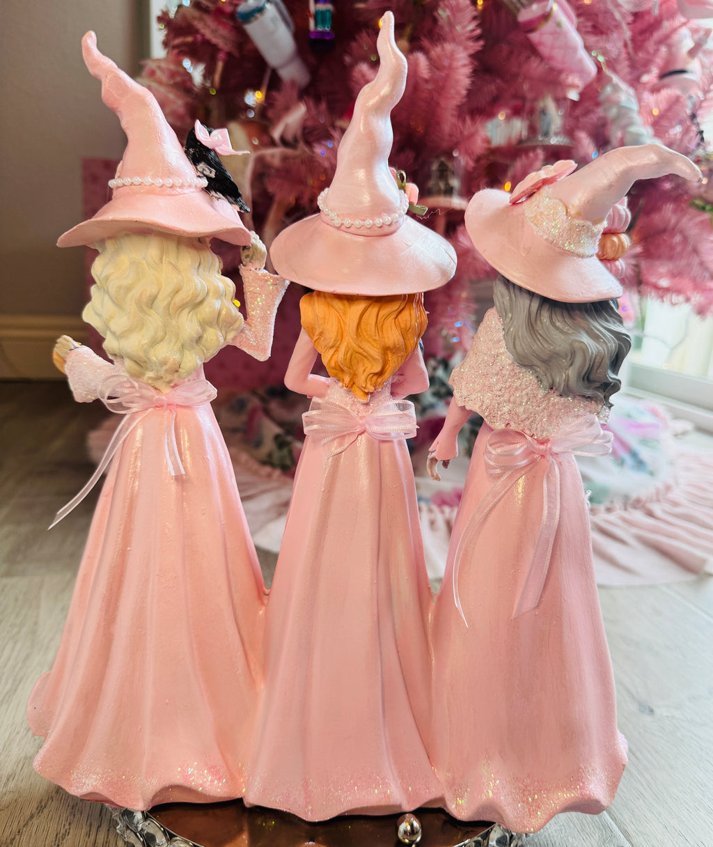Pink Custom witches trio