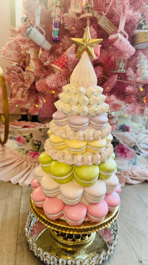 18in Patisserie Stacked Macaron Tree Min/1: Le Patisserie