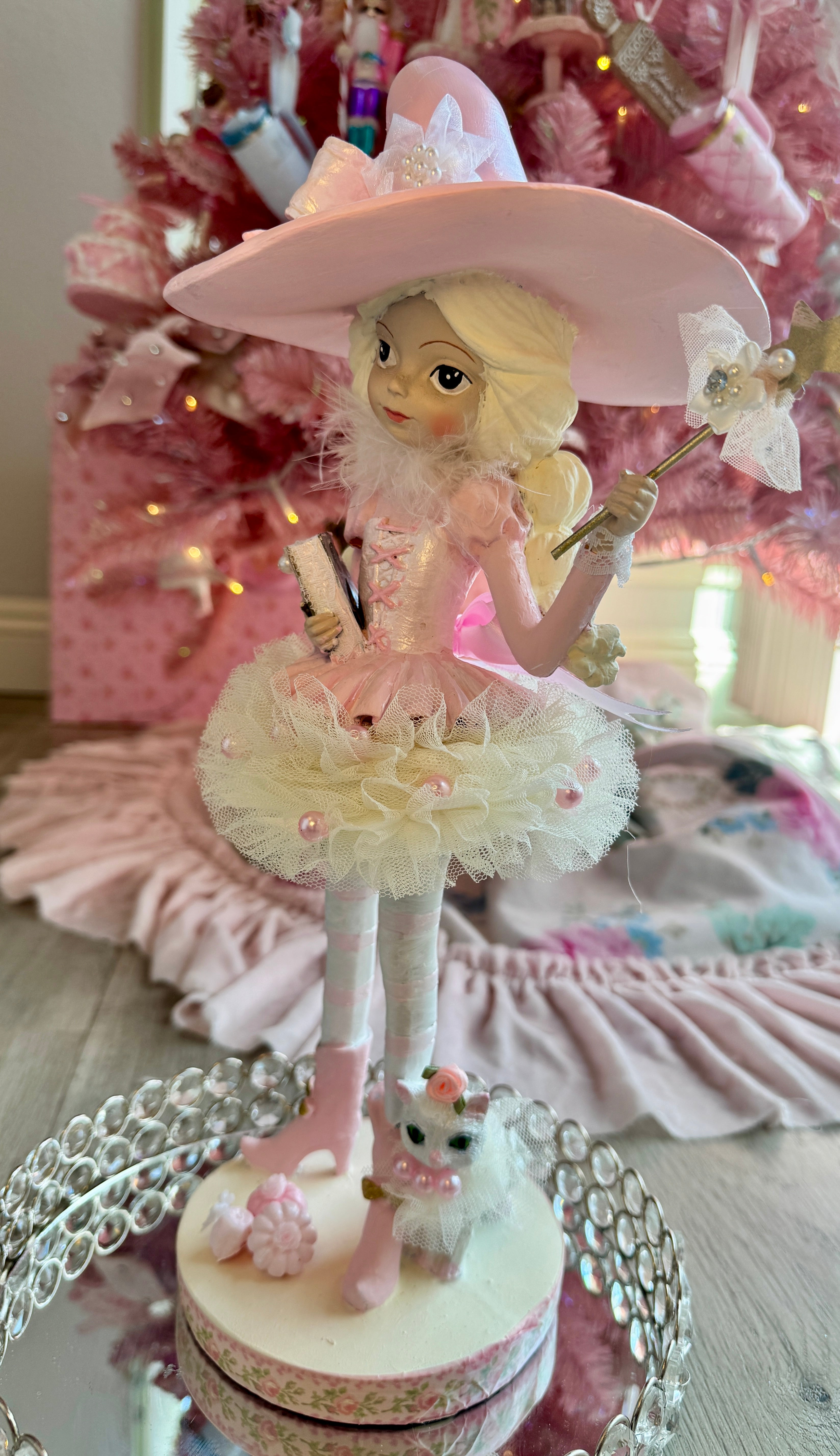 Pink Bespoke Halloween Witch Apprentice