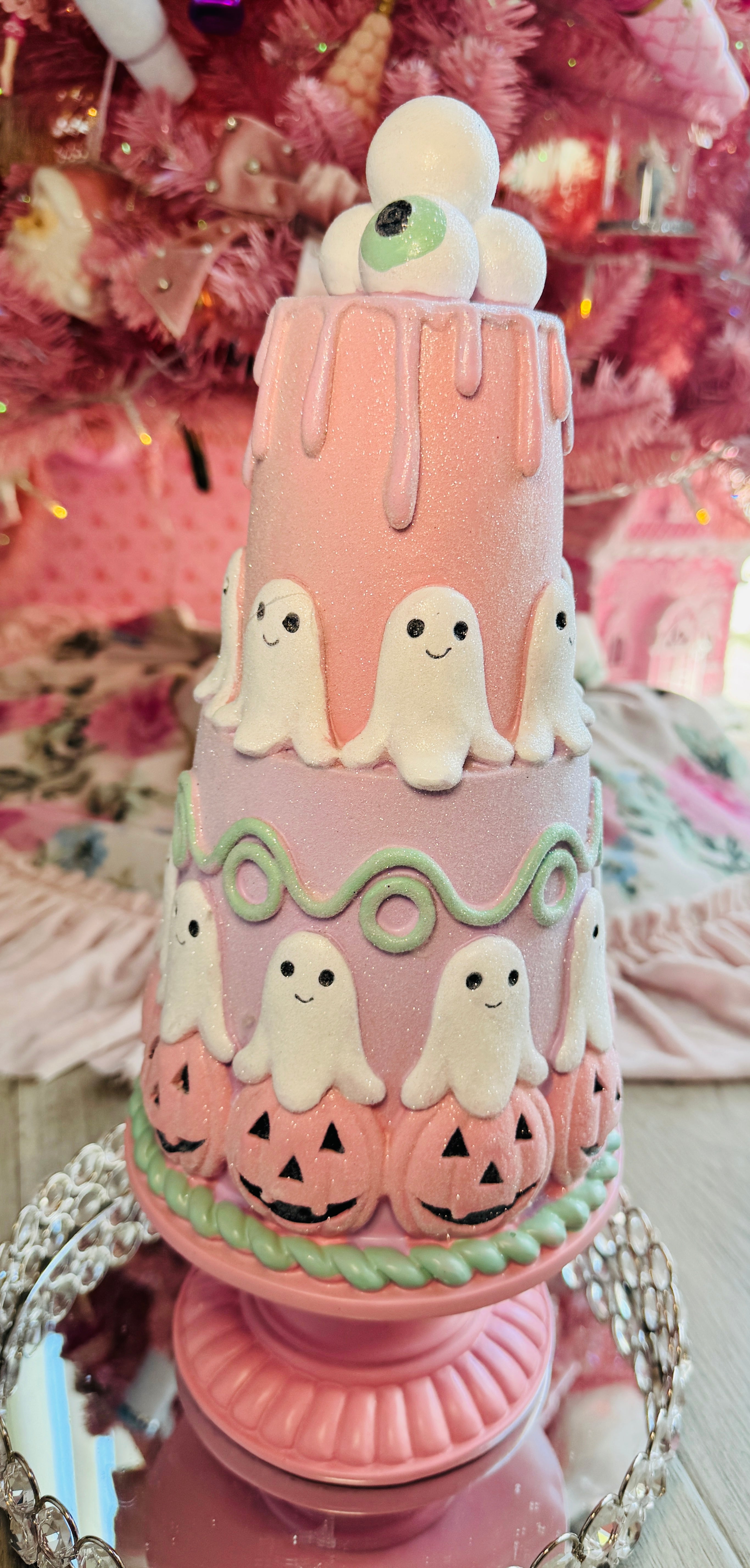 Pastel Halloween Tier Cake