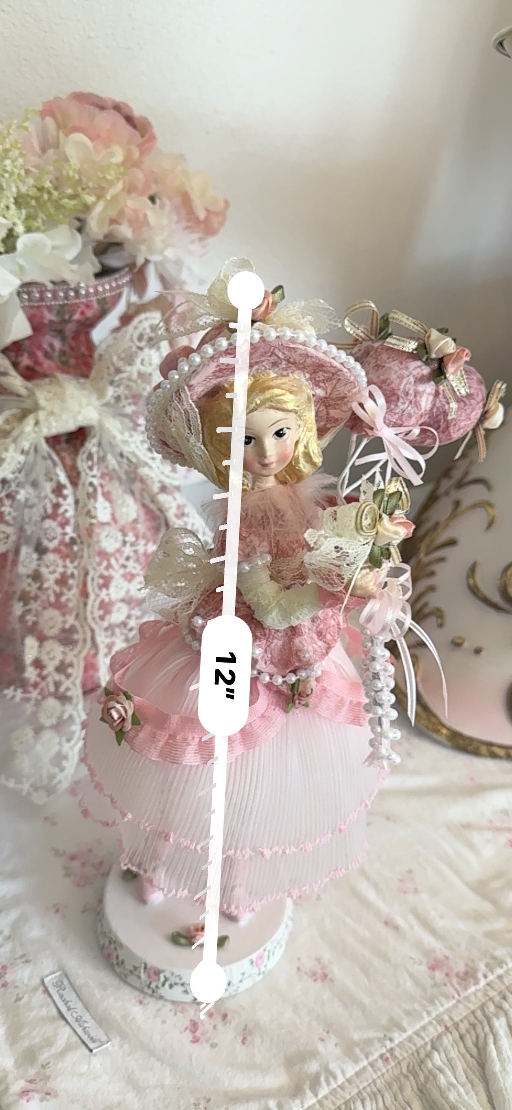 Pink Bespoke Resin Doll