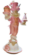 Pink Bunny with Macaron Topiary