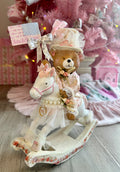 Patriotic Bear on Horse