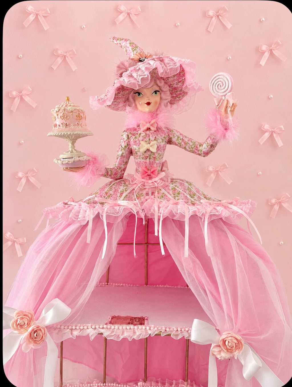 Bespoke Pink Witch Floral inspired