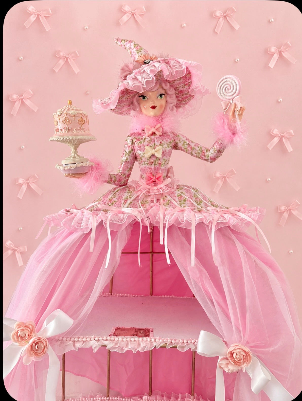Bespoke Pink Witch Floral inspired