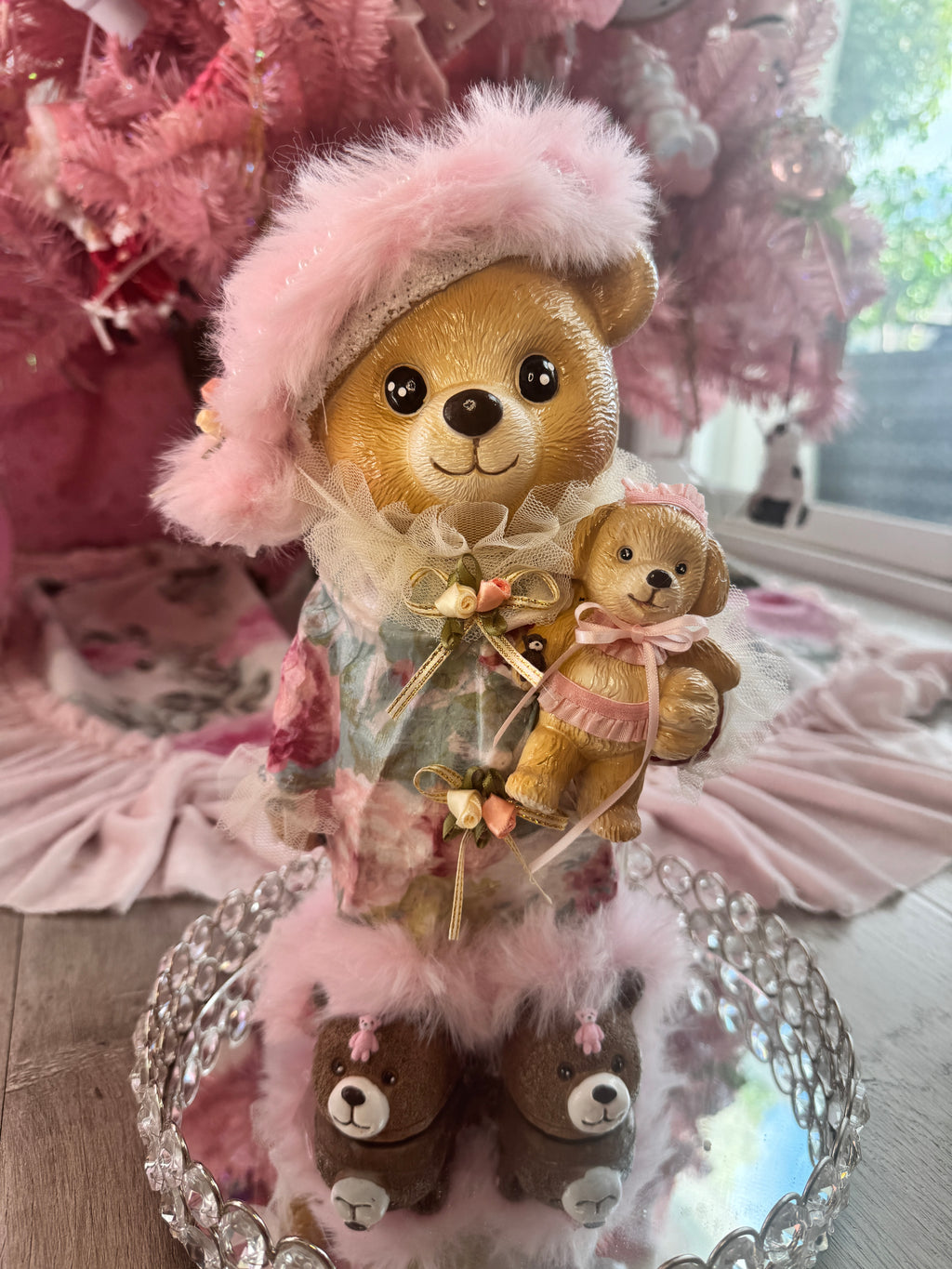 Custom Floral Bear