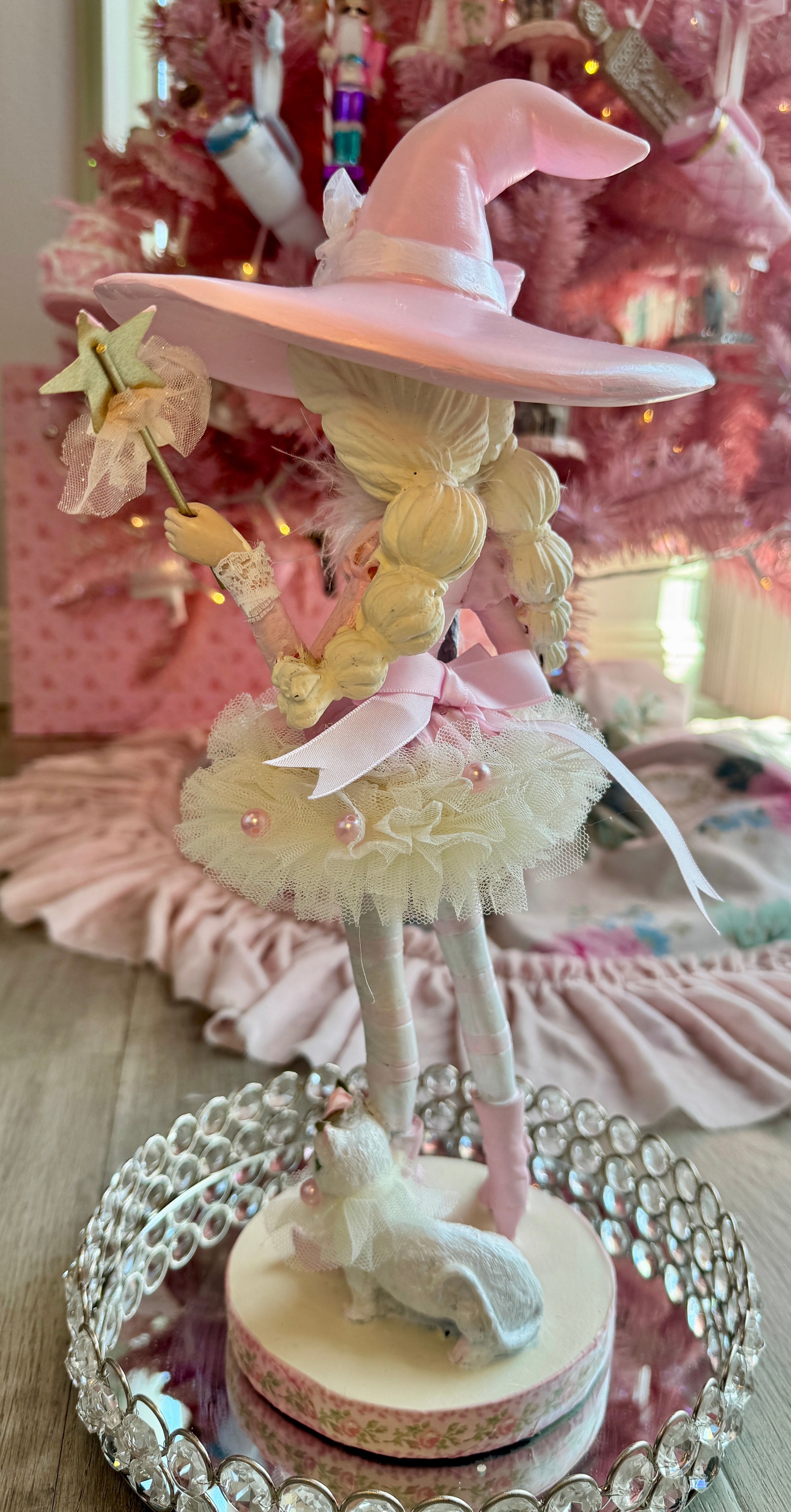 Pink Bespoke Halloween Witch Apprentice