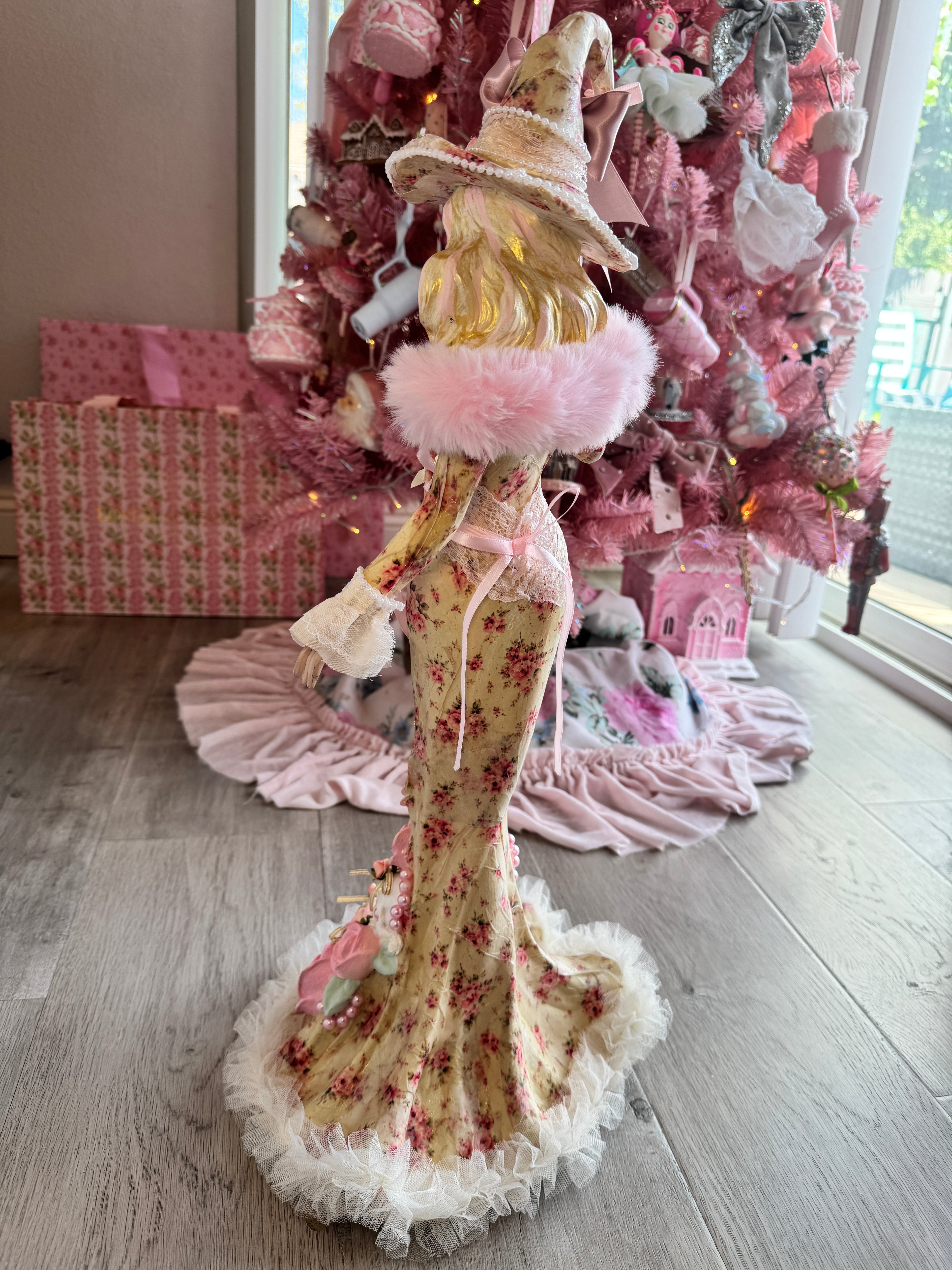 Pink Limited Edition Halloween 2026 resin Witch