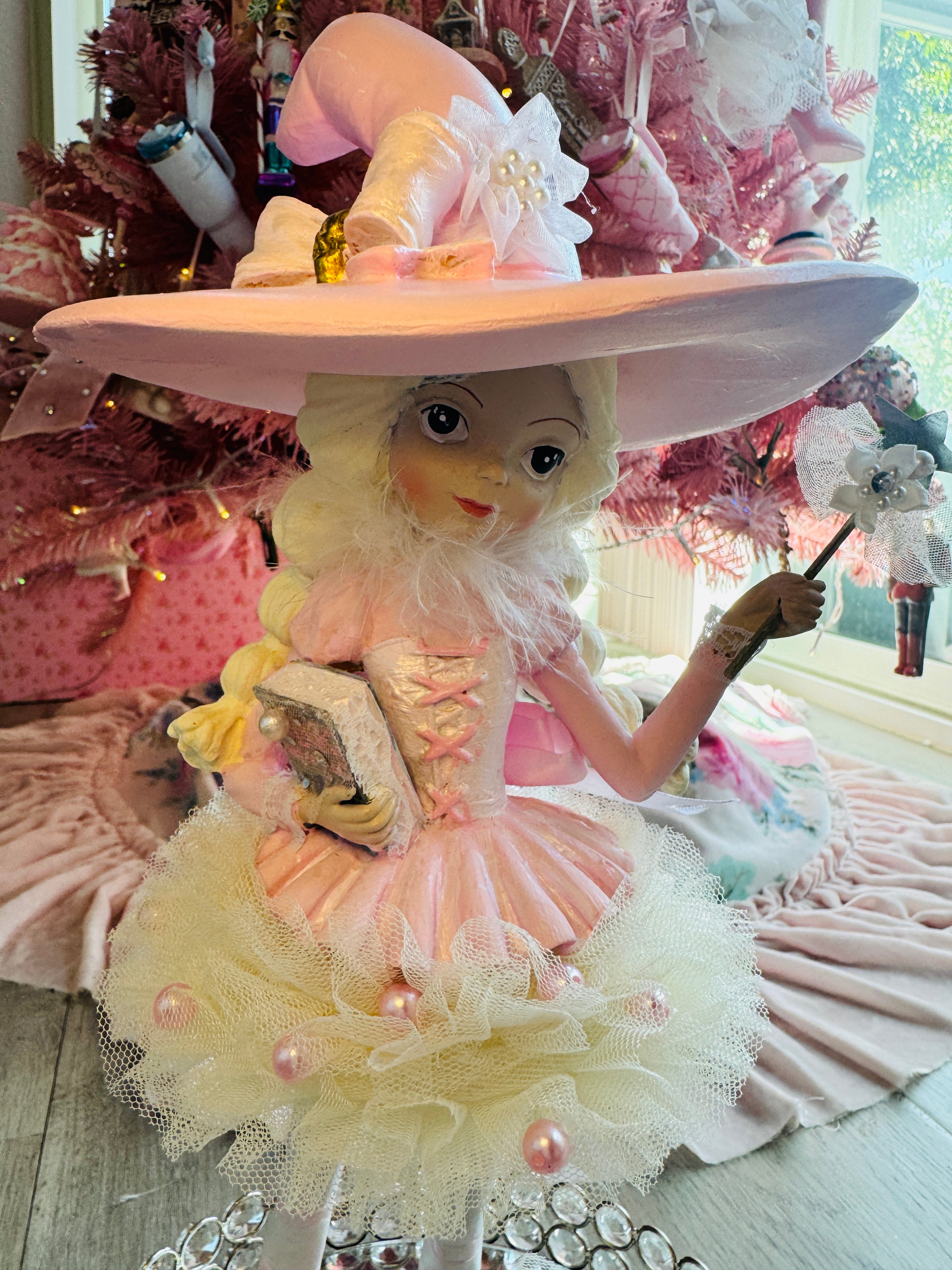 Pink Bespoke Halloween Witch Apprentice