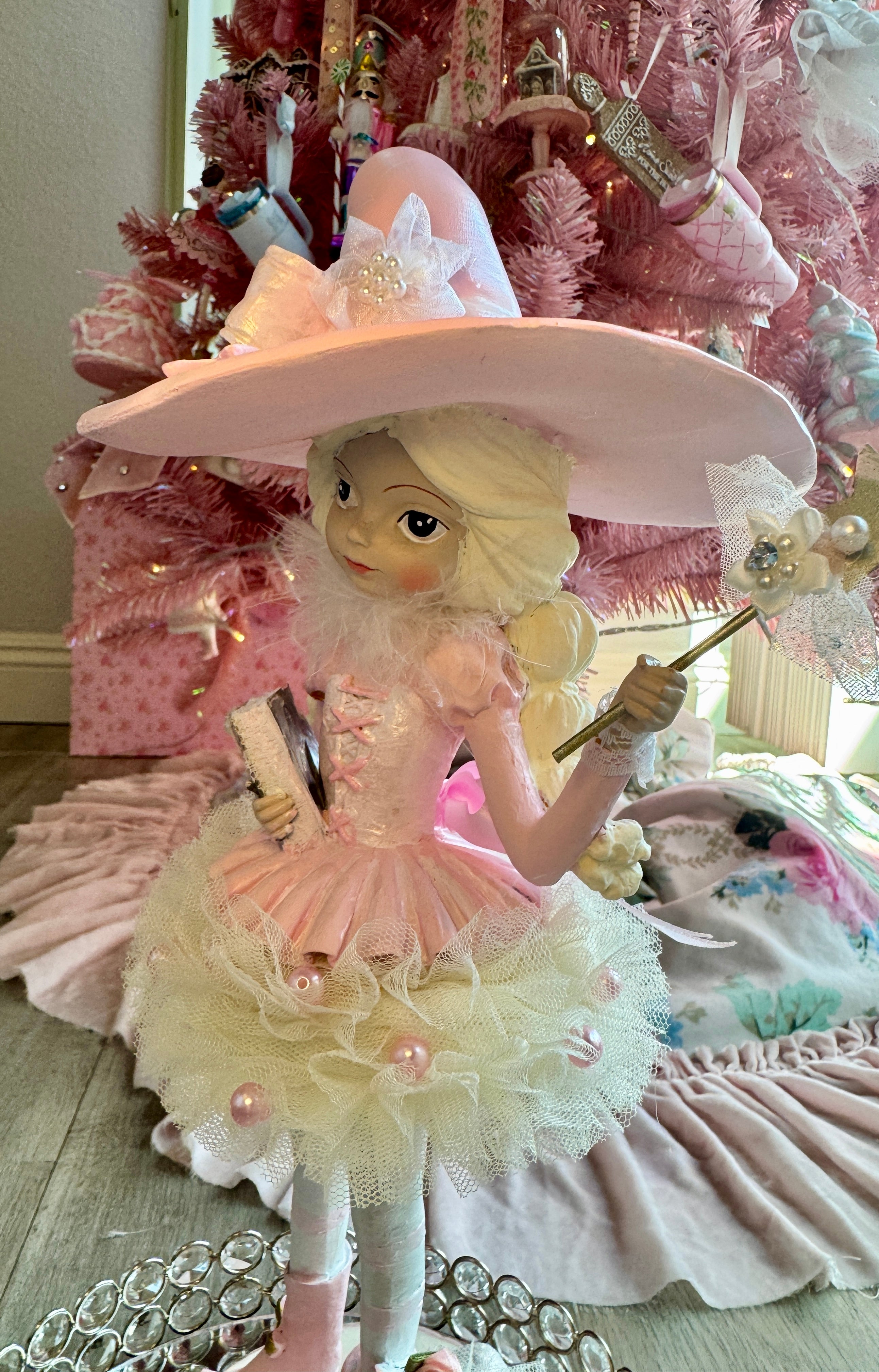 Pink Bespoke Halloween Witch Apprentice