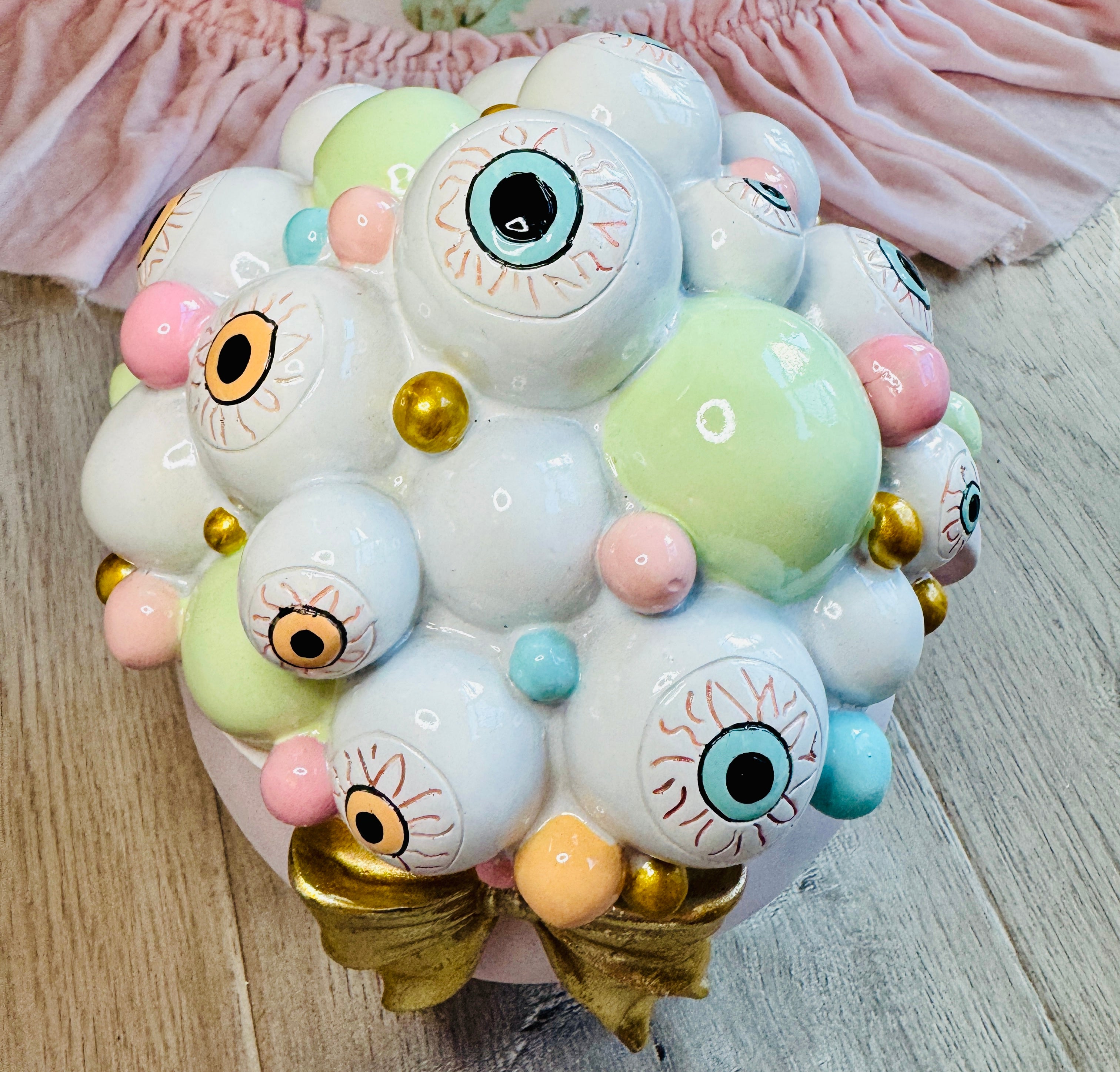 Pink Halloween Cauldron