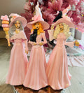 Pink Custom witches trio