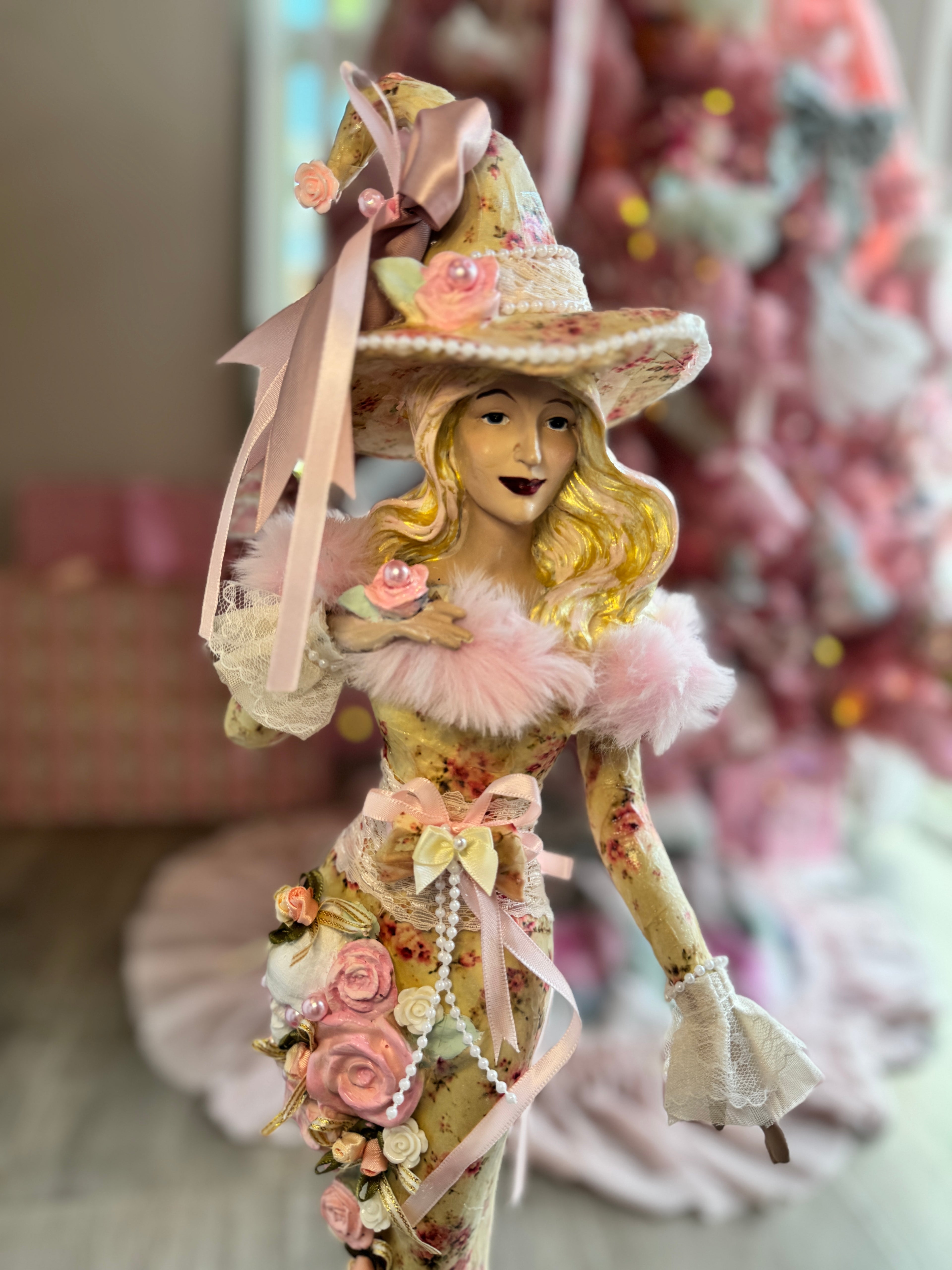 Pink Limited Edition Halloween 2026 resin Witch