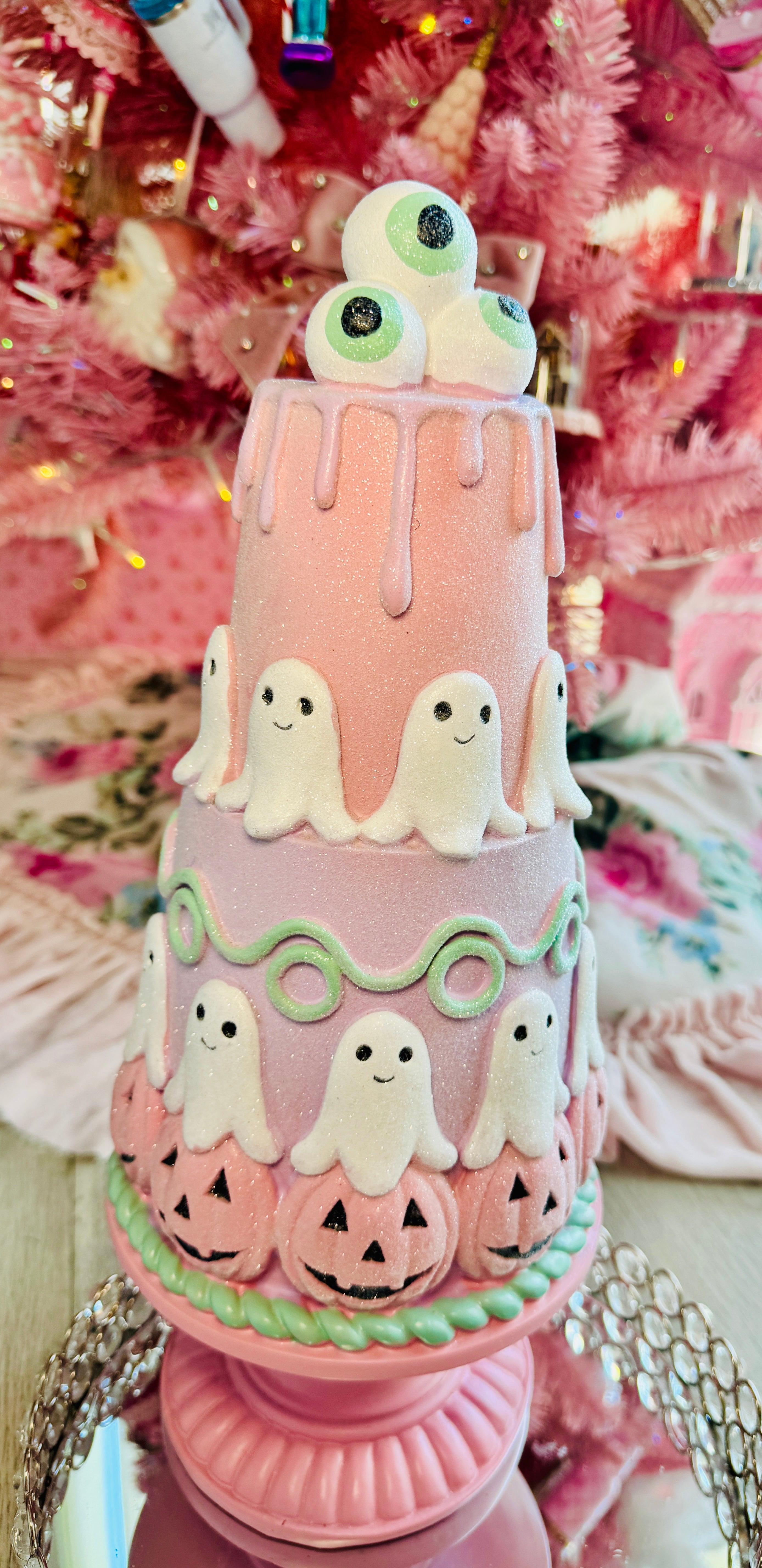 Pastel Halloween Tier Cake