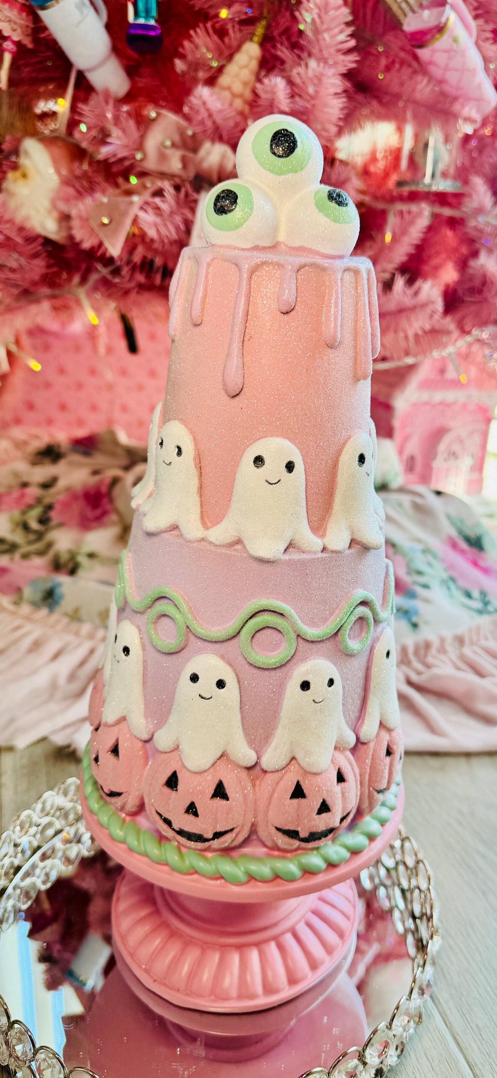 Pastel Halloween Tier Cake