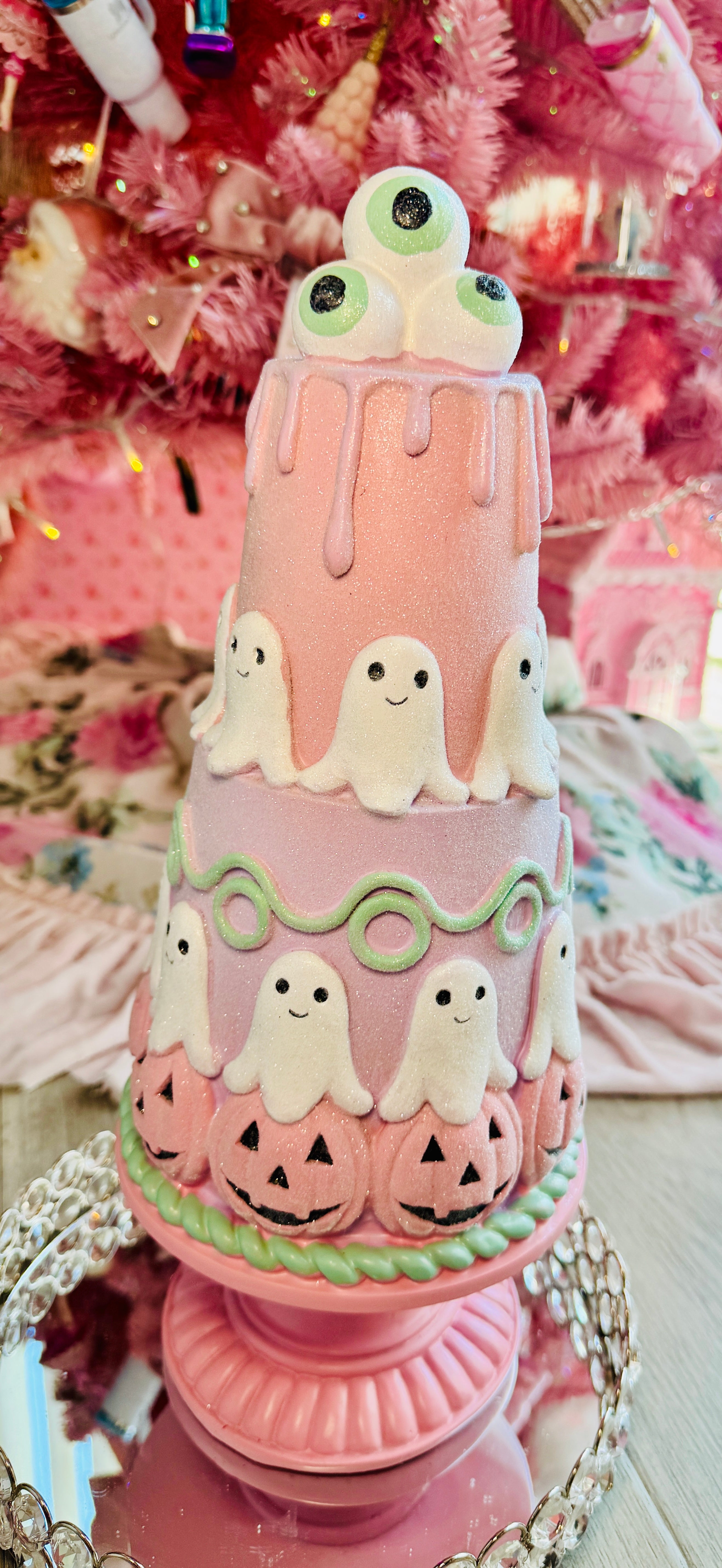 Pastel Halloween Tier Cake