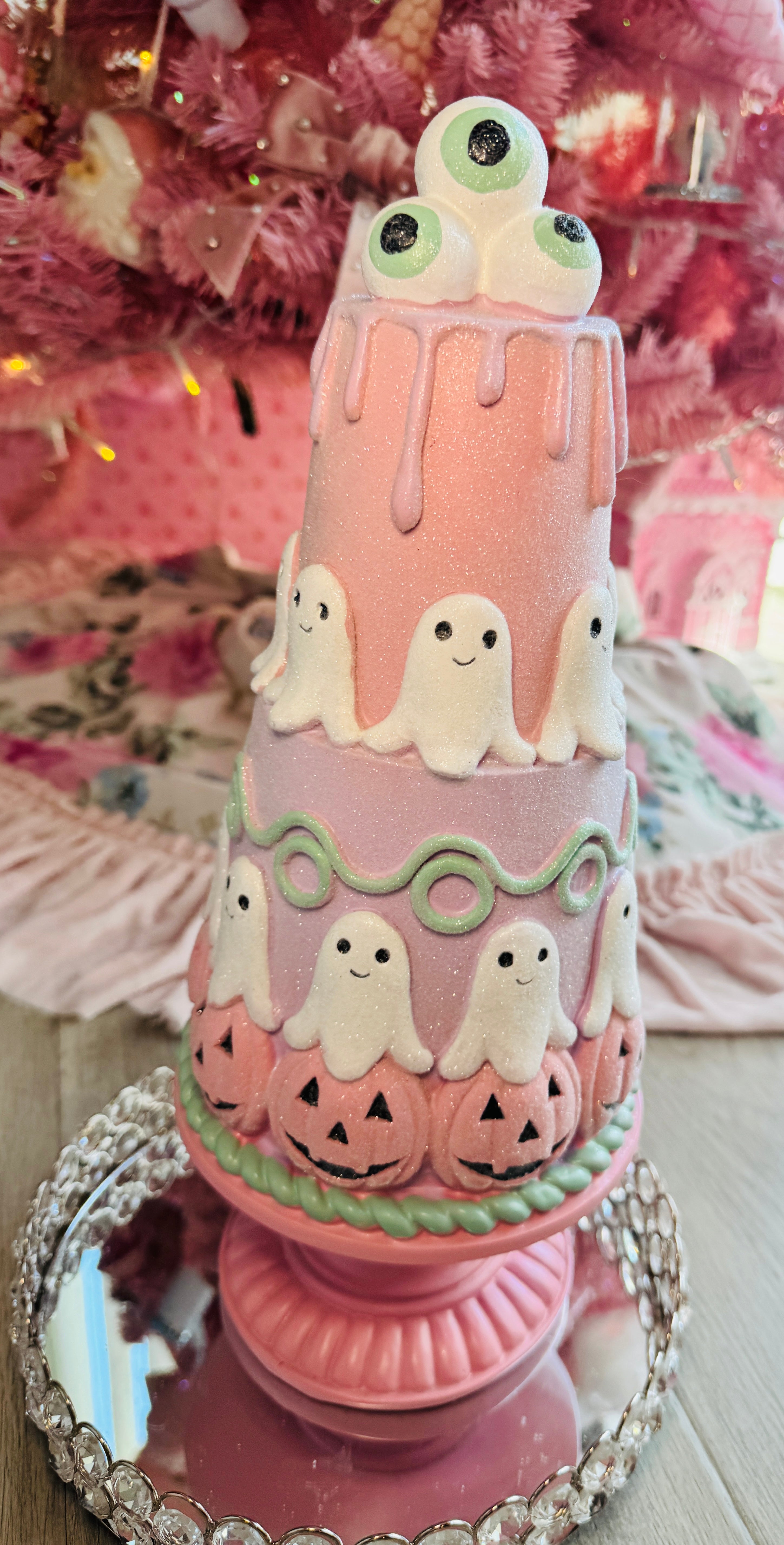 Pastel Halloween Tier Cake