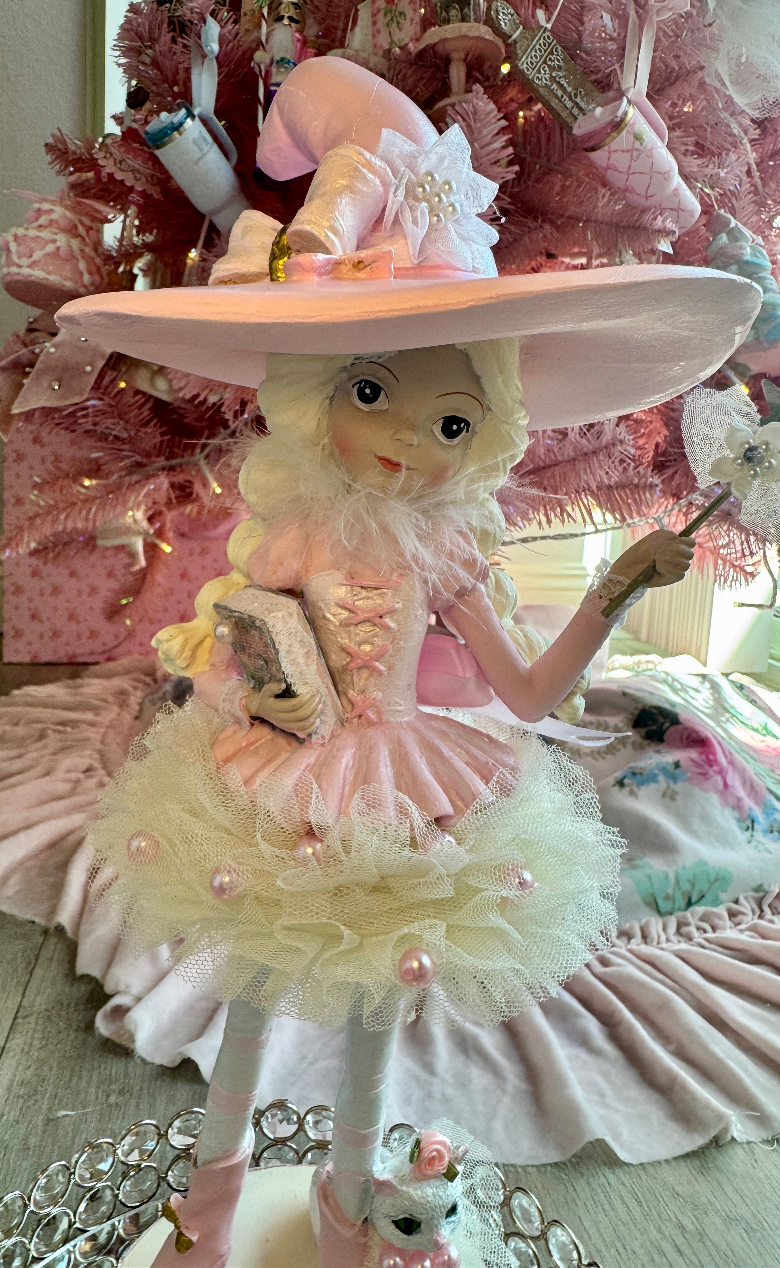 Pink Bespoke Halloween Witch Apprentice