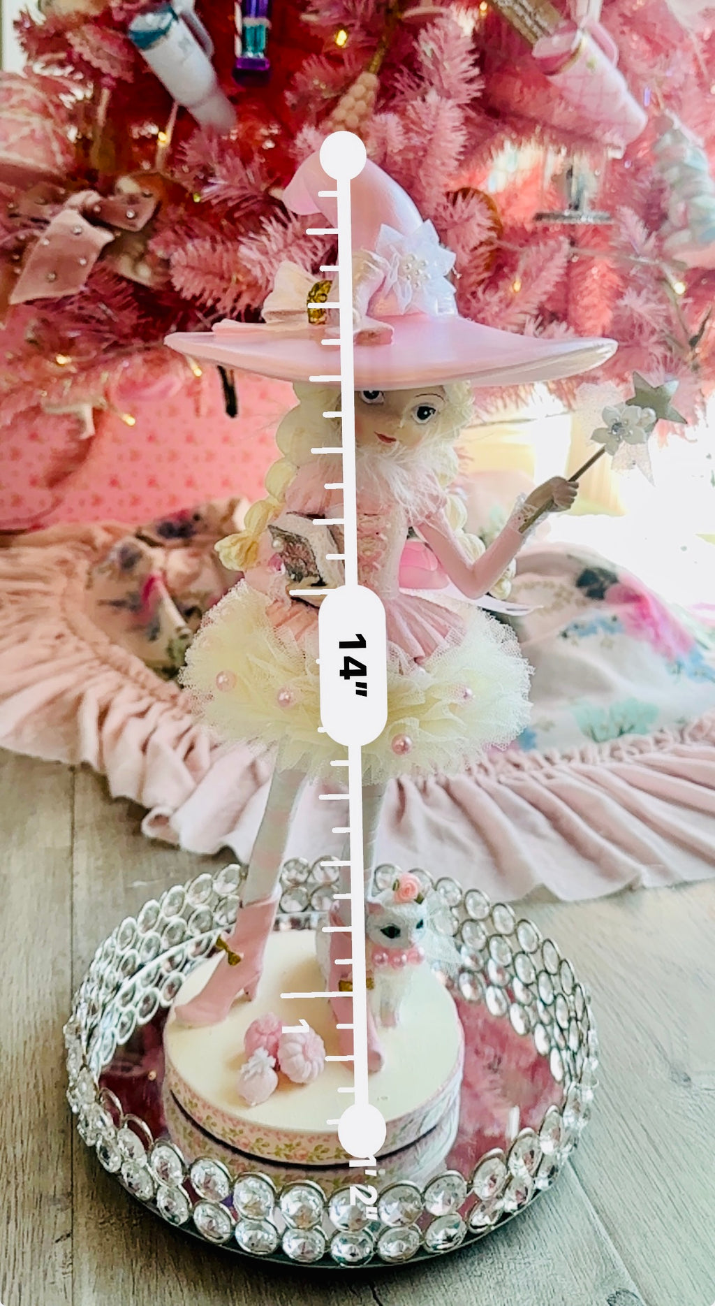 Pink Bespoke Halloween Witch Apprentice