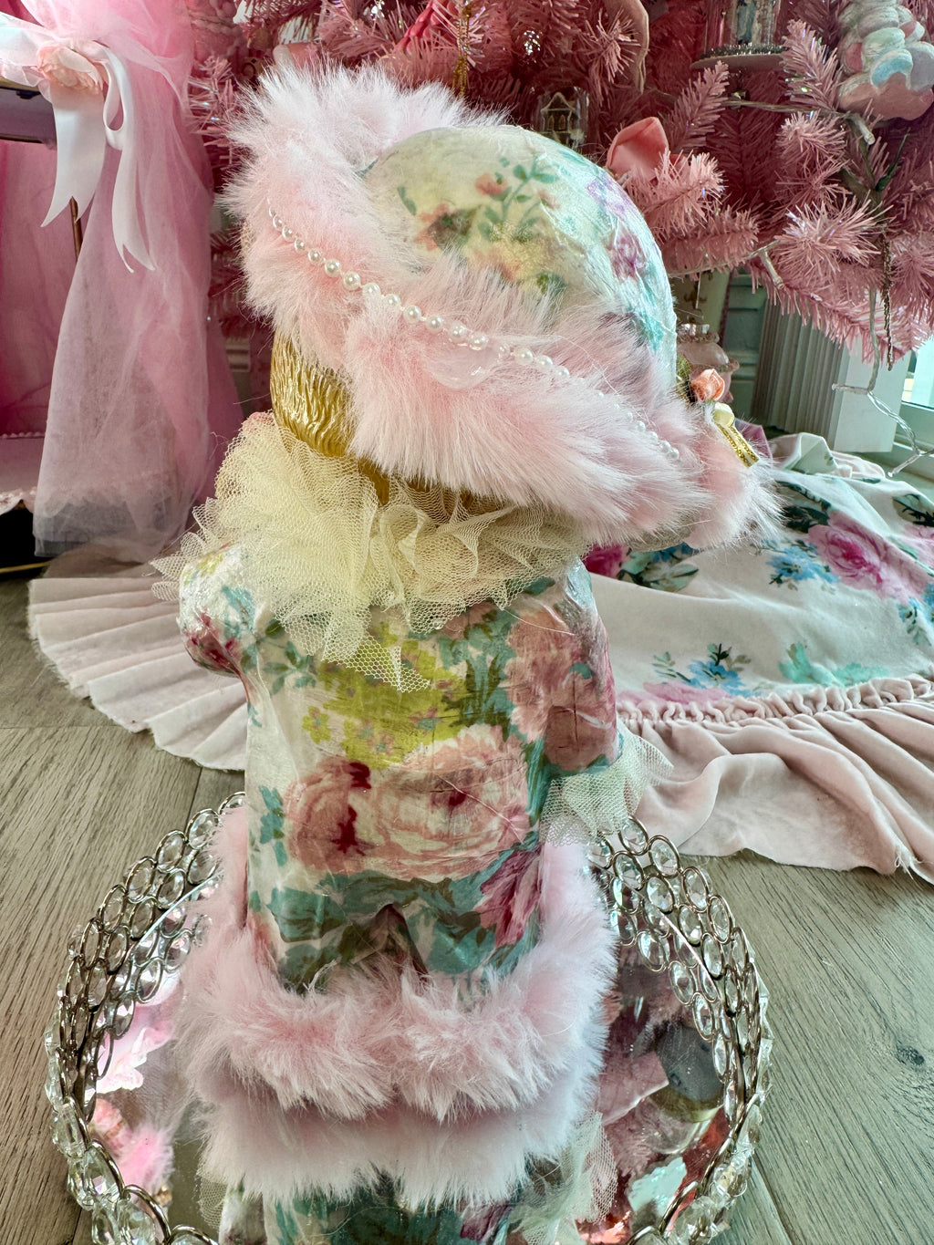 Custom Floral Bear