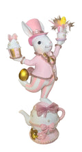 Custom Pink Bunny on Teapot