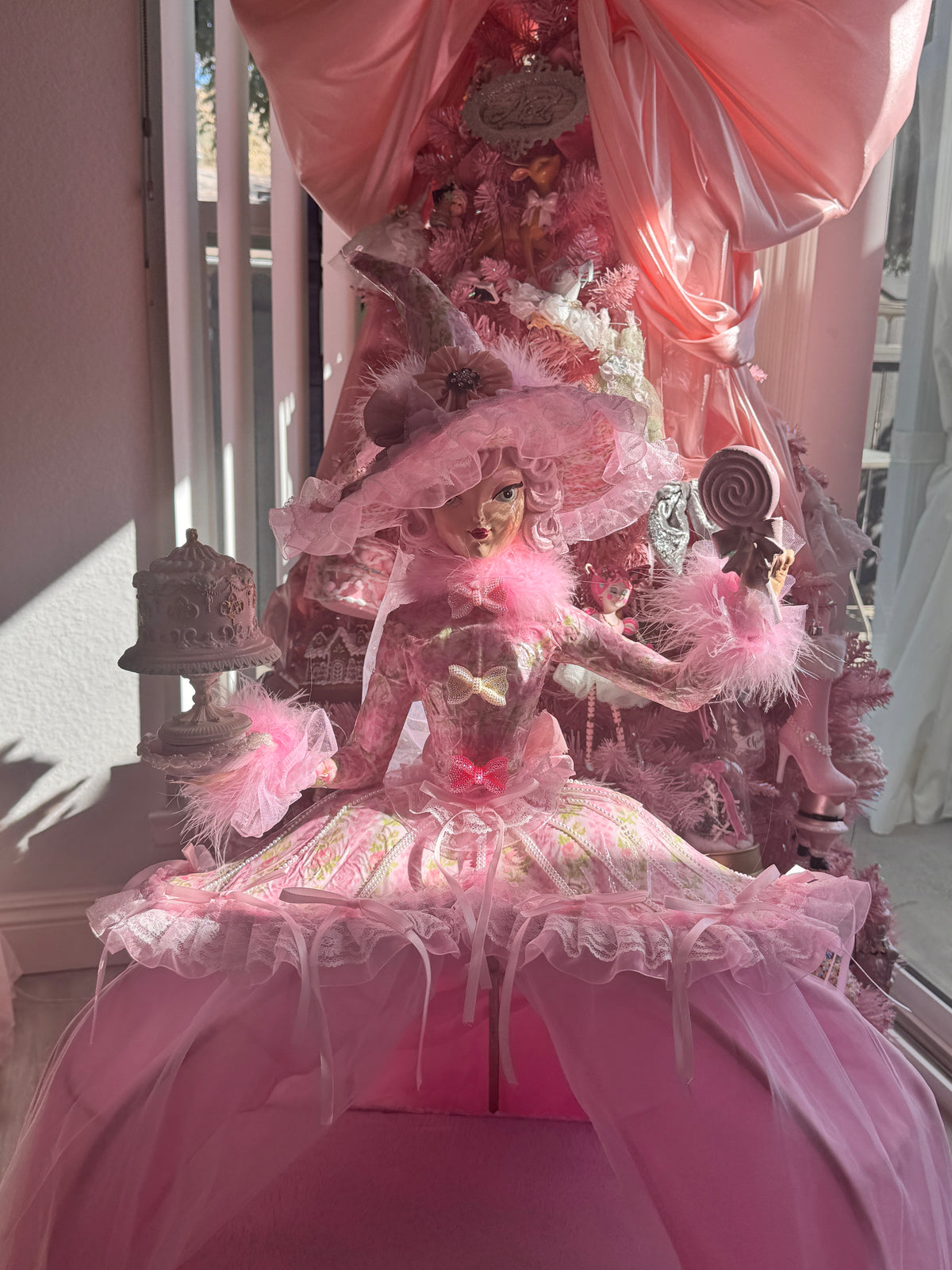 Bespoke Pink Witch Floral inspired