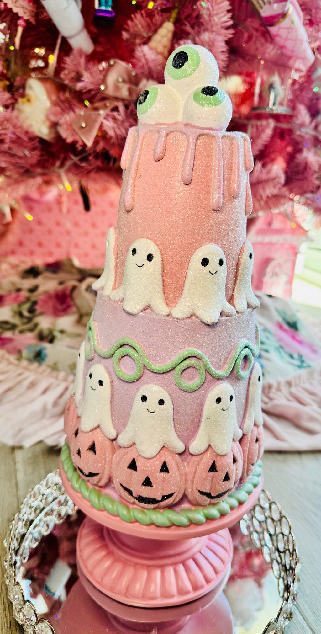 Pastel Halloween Tier Cake