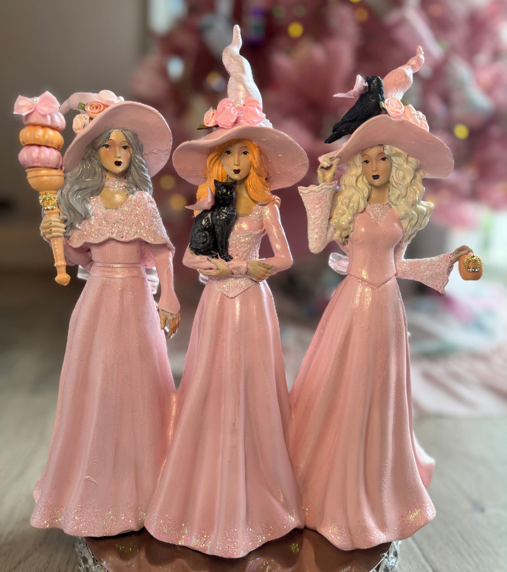 Pink Custom witches trio