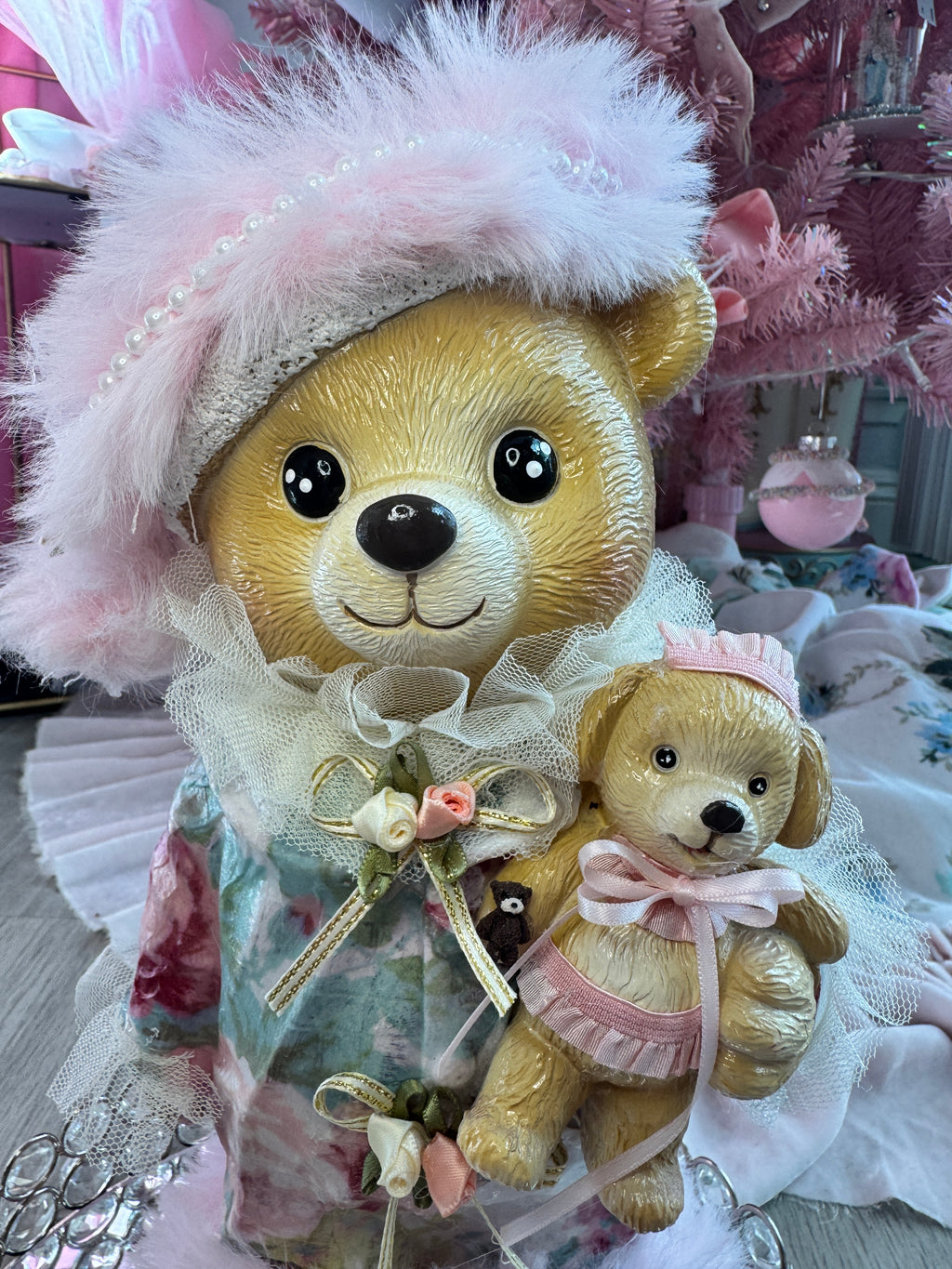 Custom Floral Bear