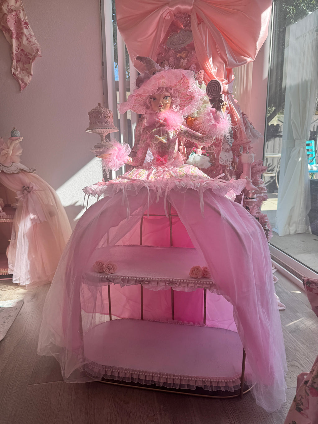 Bespoke Pink Witch Floral inspired
