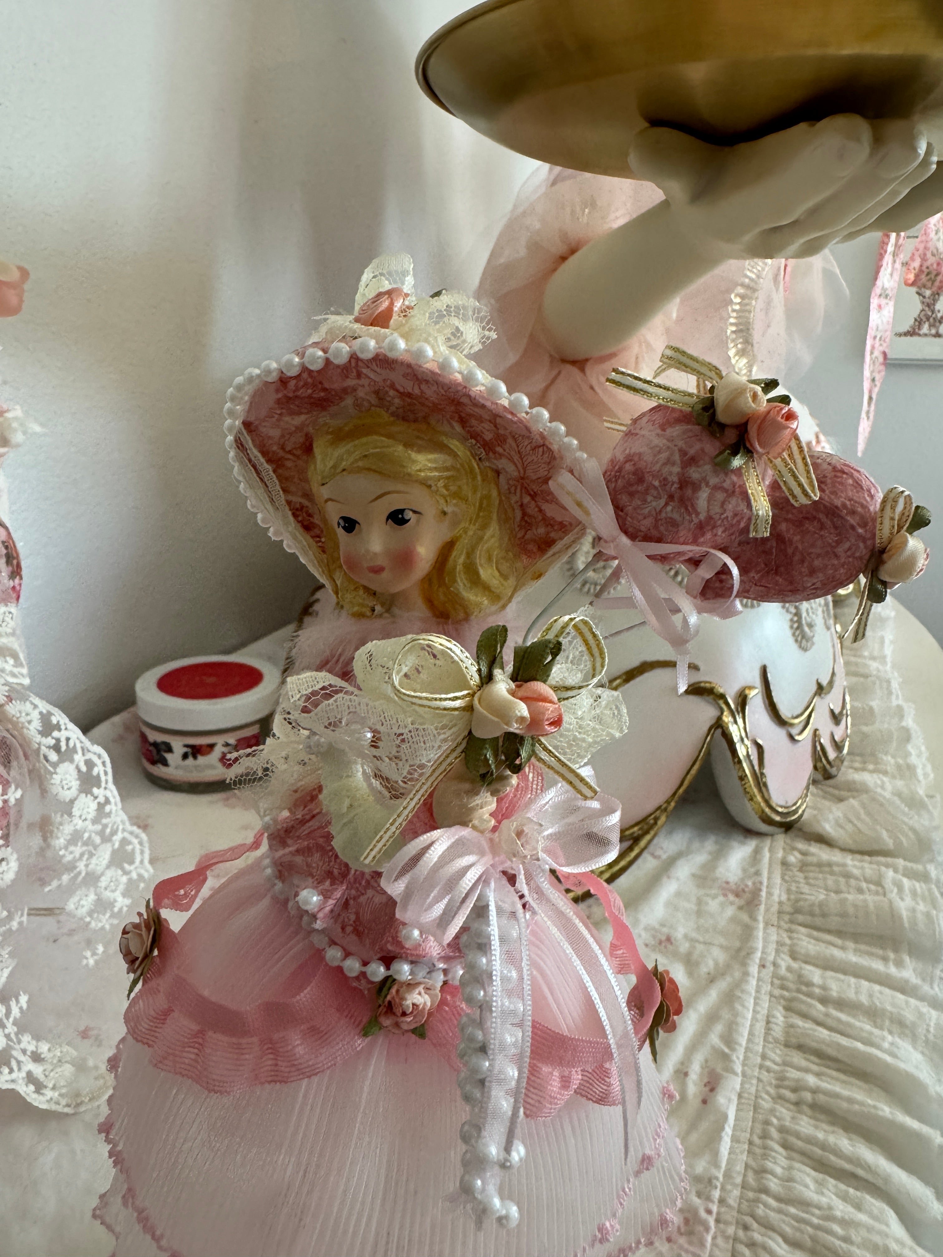 Pink Bespoke Resin Doll