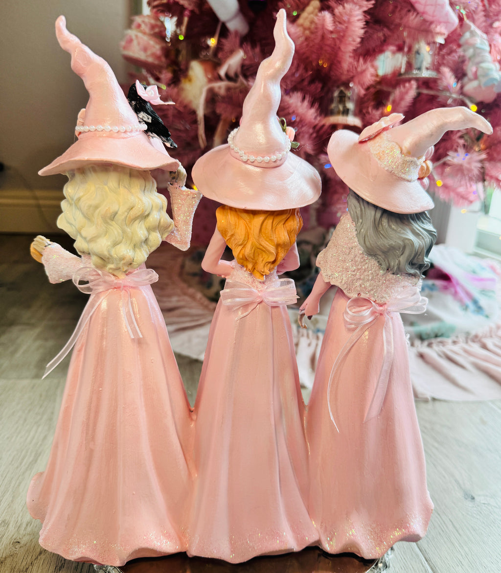Pink Custom witches trio