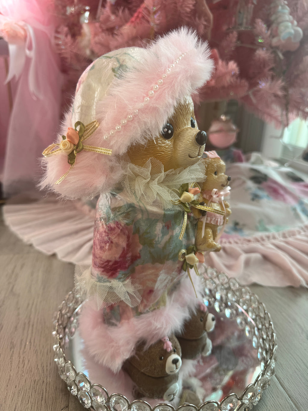 Custom Floral Bear