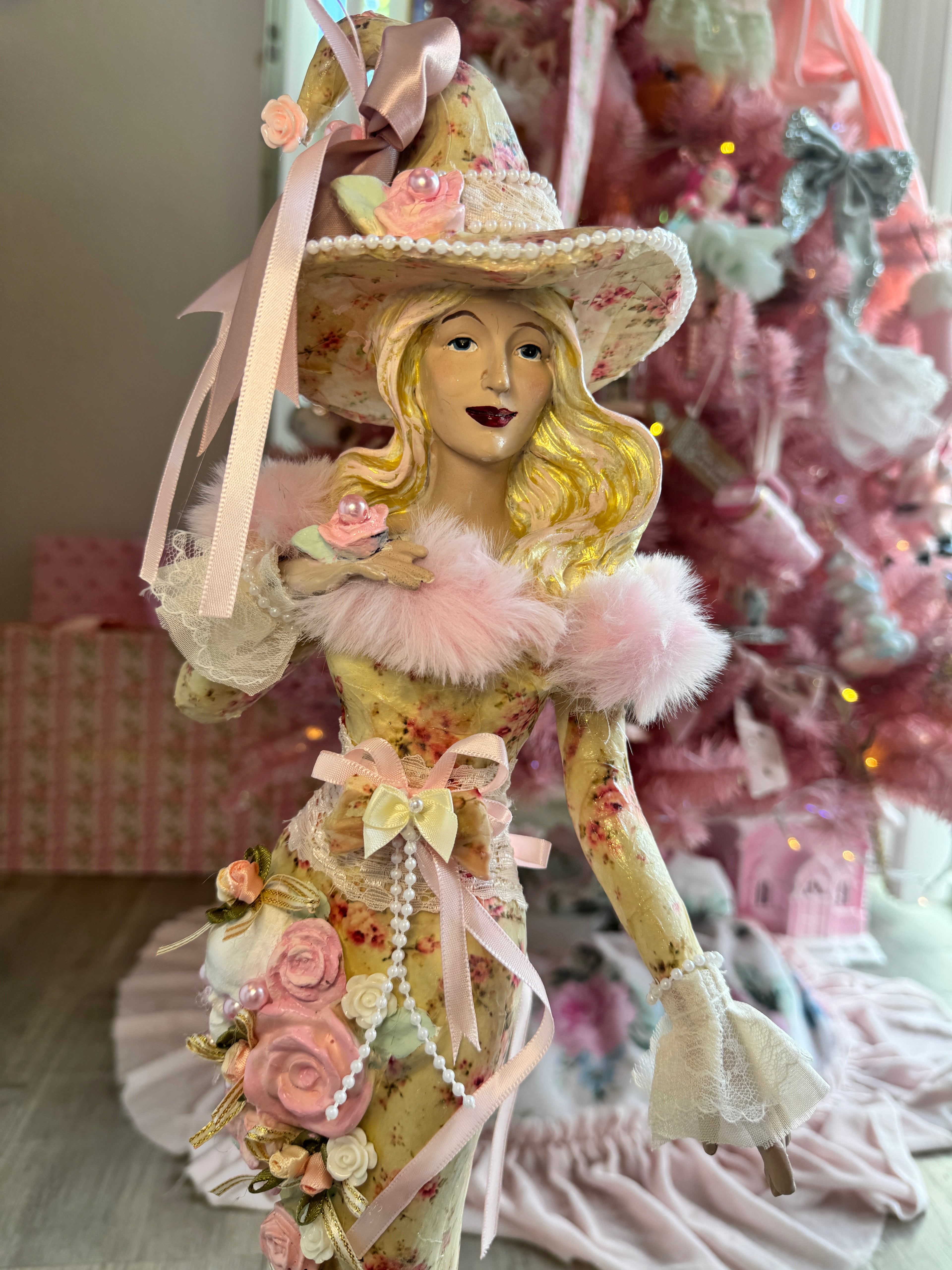 Pink Limited Edition Halloween 2026 resin Witch