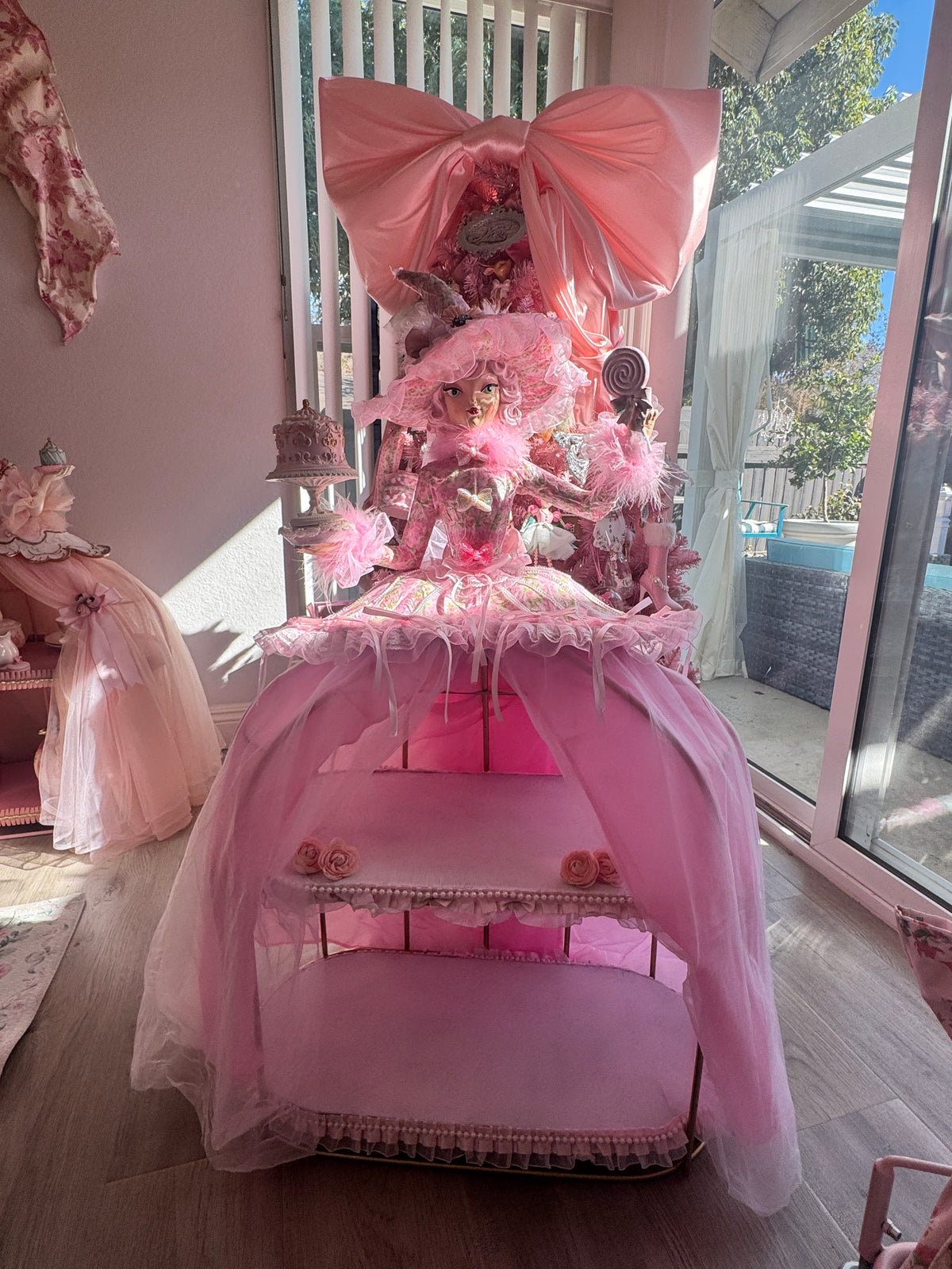 Bespoke Pink Witch Floral inspired