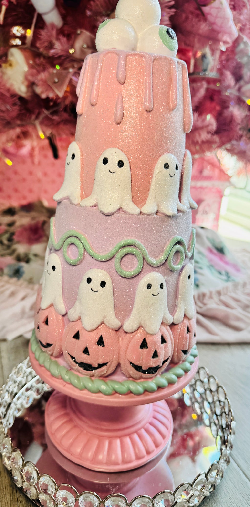 Pastel Halloween Tier Cake