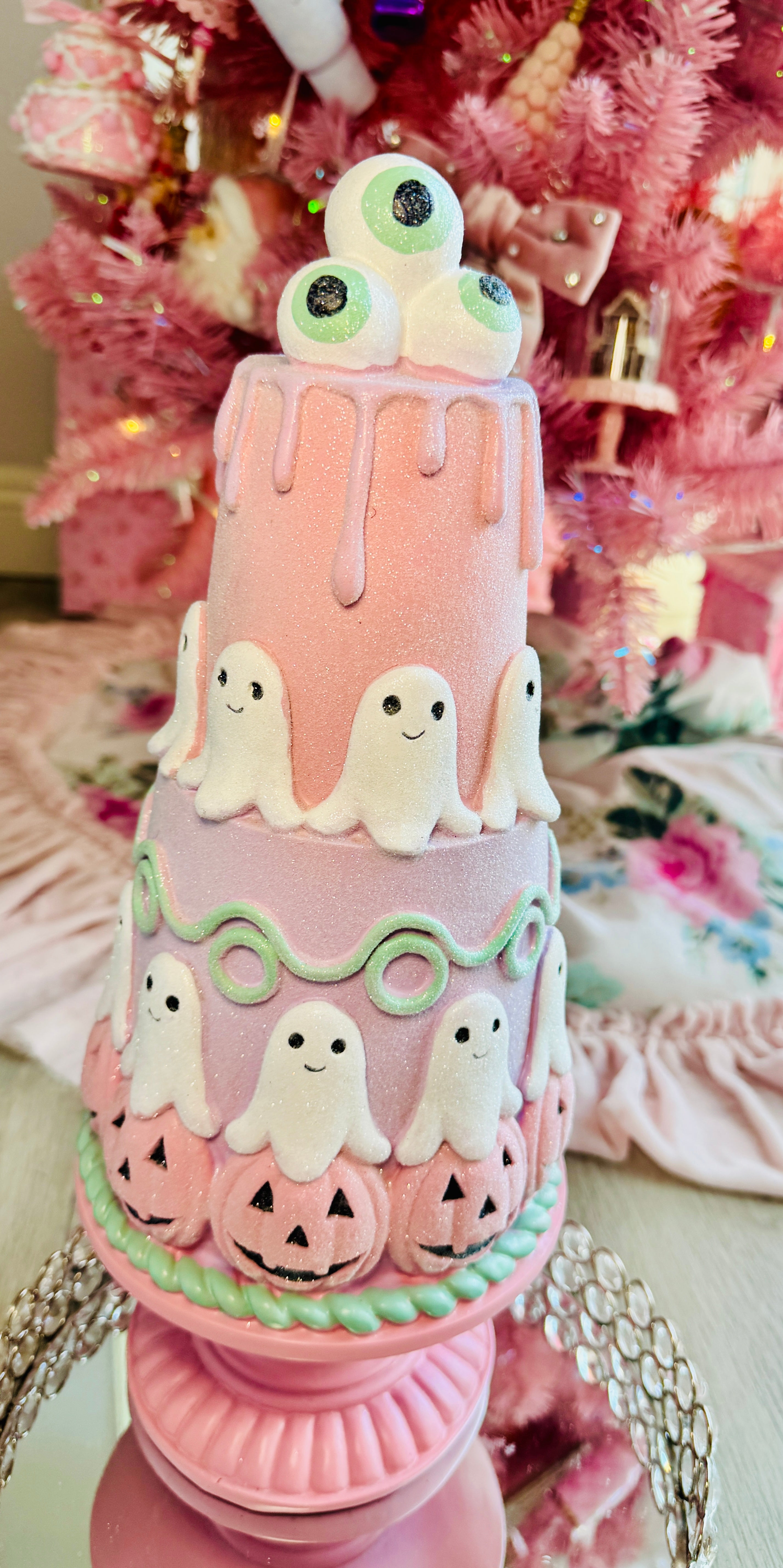 Pastel Halloween Tier Cake