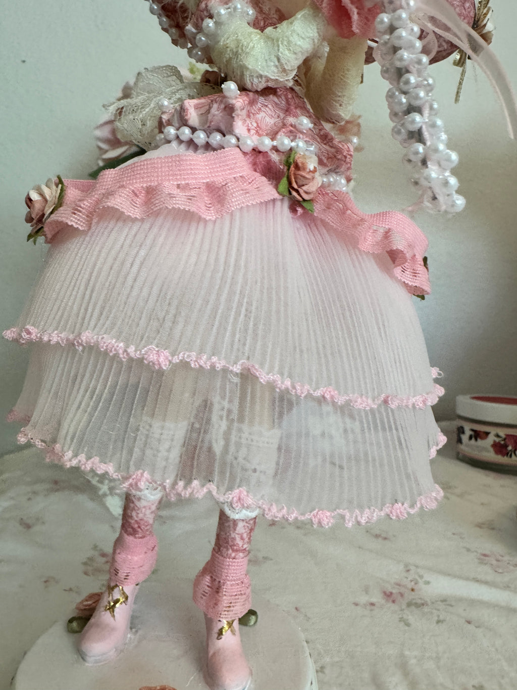 Pink Bespoke Resin Doll