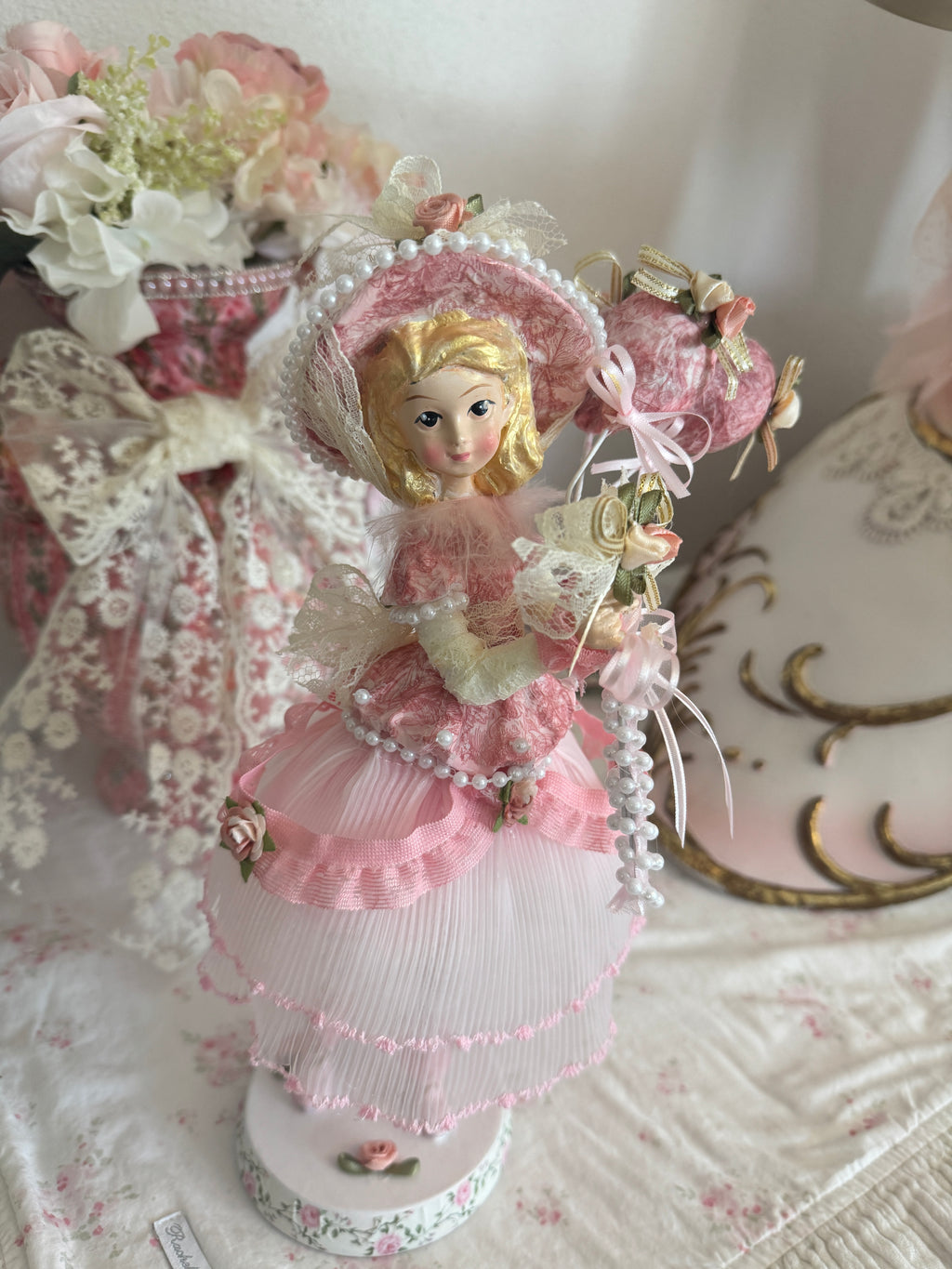 Pink Bespoke Resin Doll