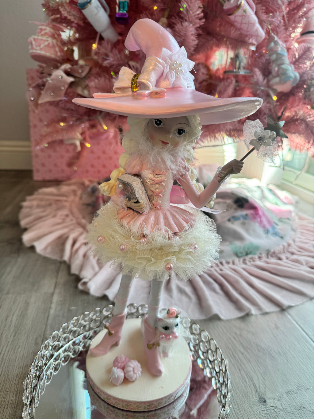 Pink Bespoke Halloween Witch Apprentice