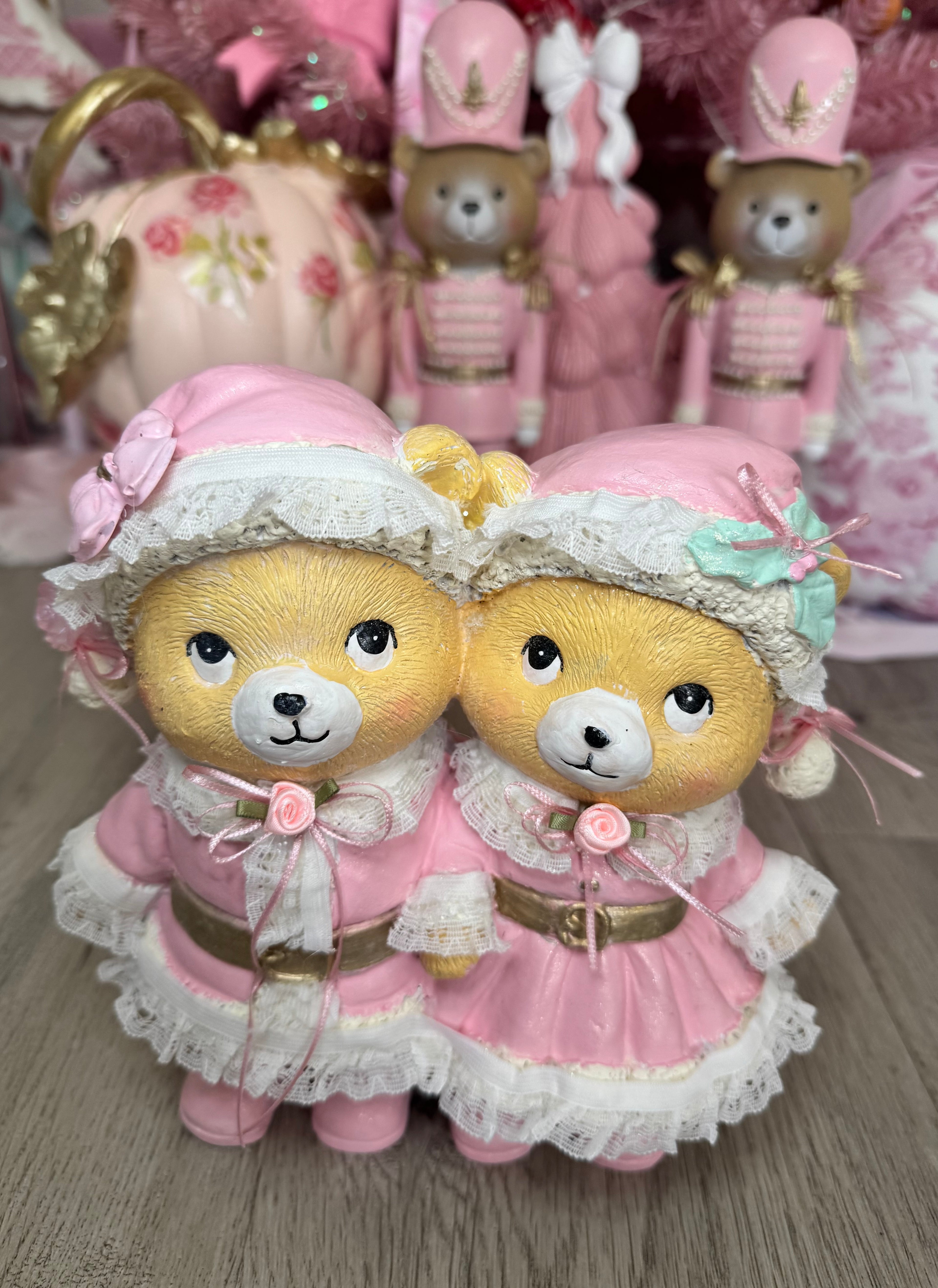 Pink Teddy Bear Couple