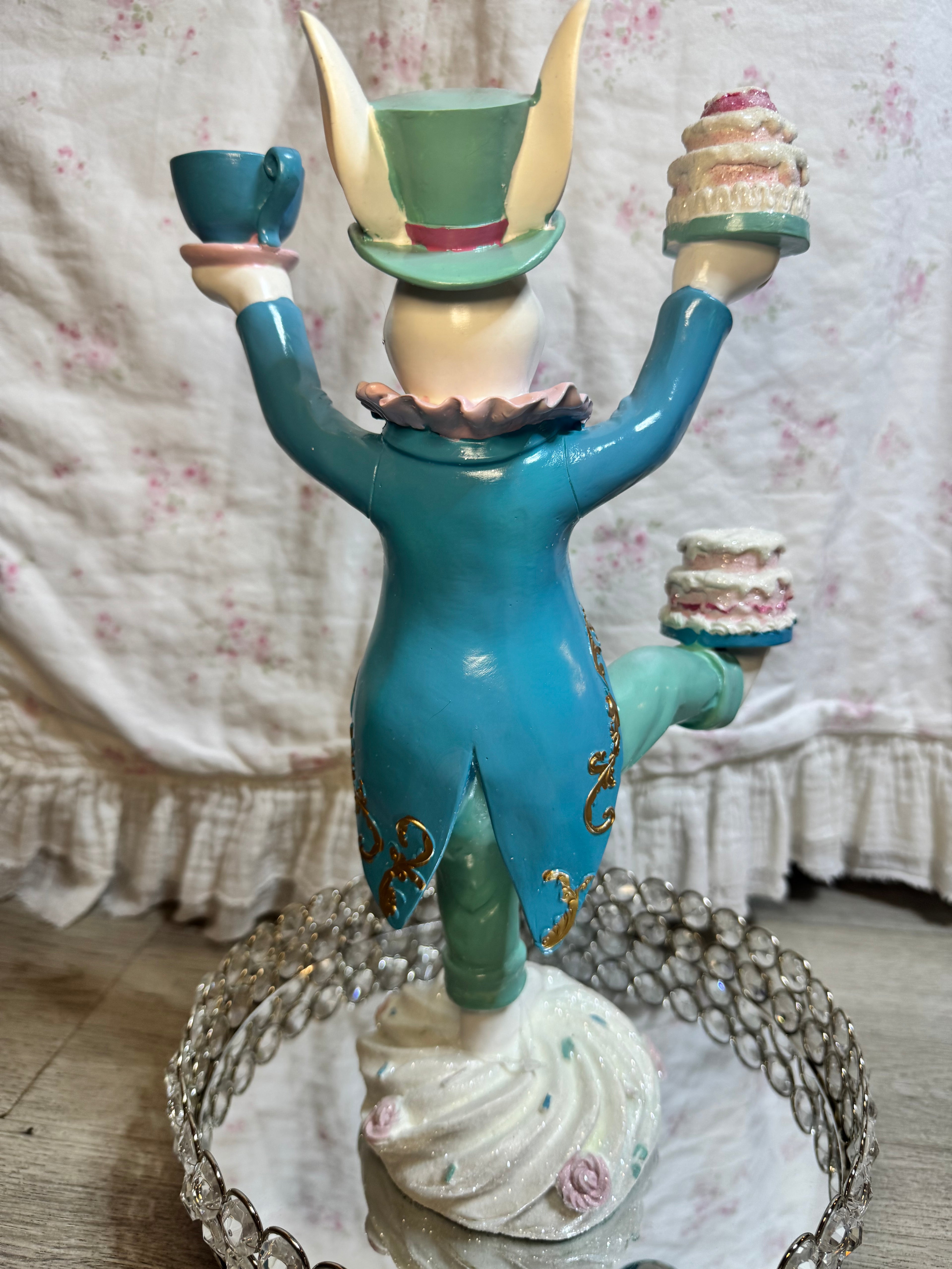 Easter Bunny balancing cakes