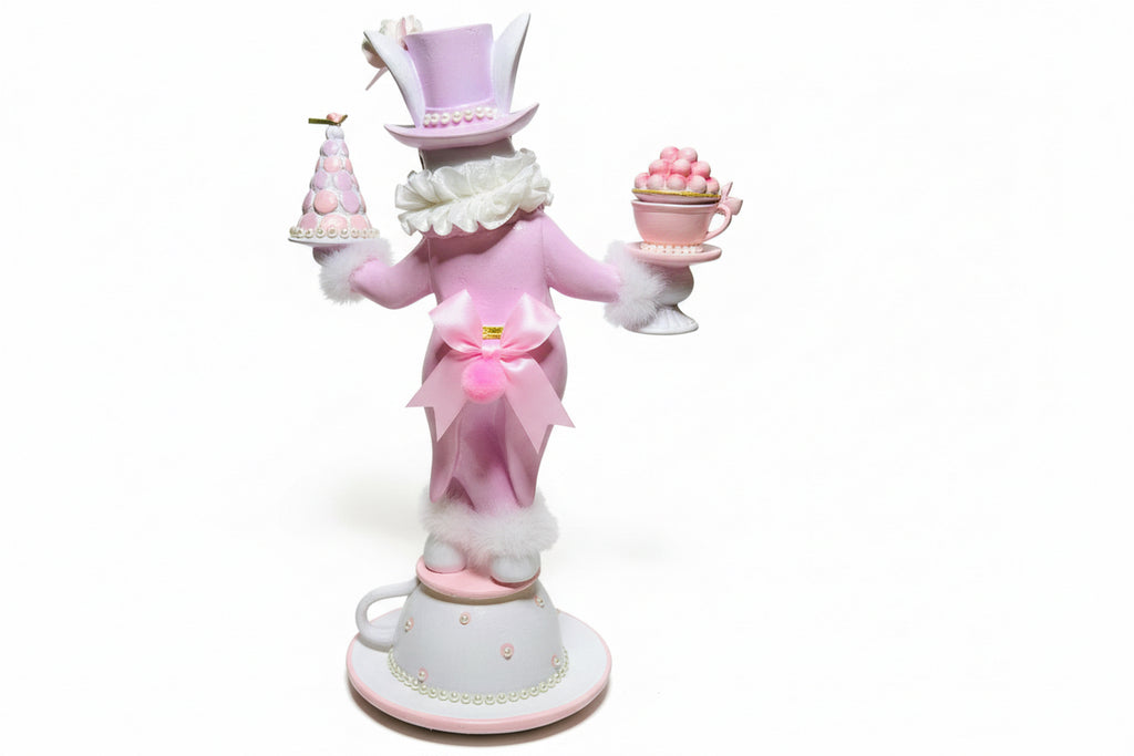 Pink Bunny with Macaron Topiary