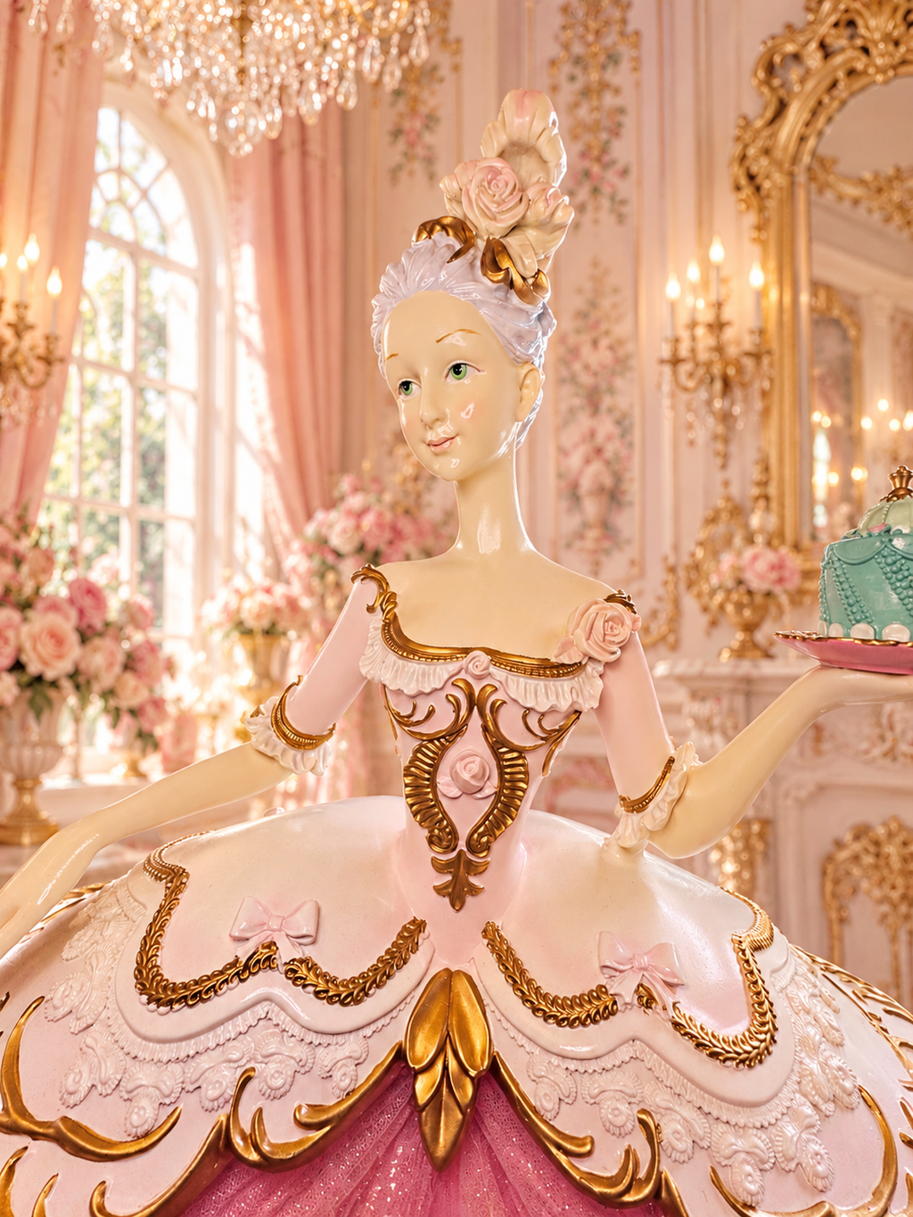Marie Antoniette Cupcake Display Figurine 36”