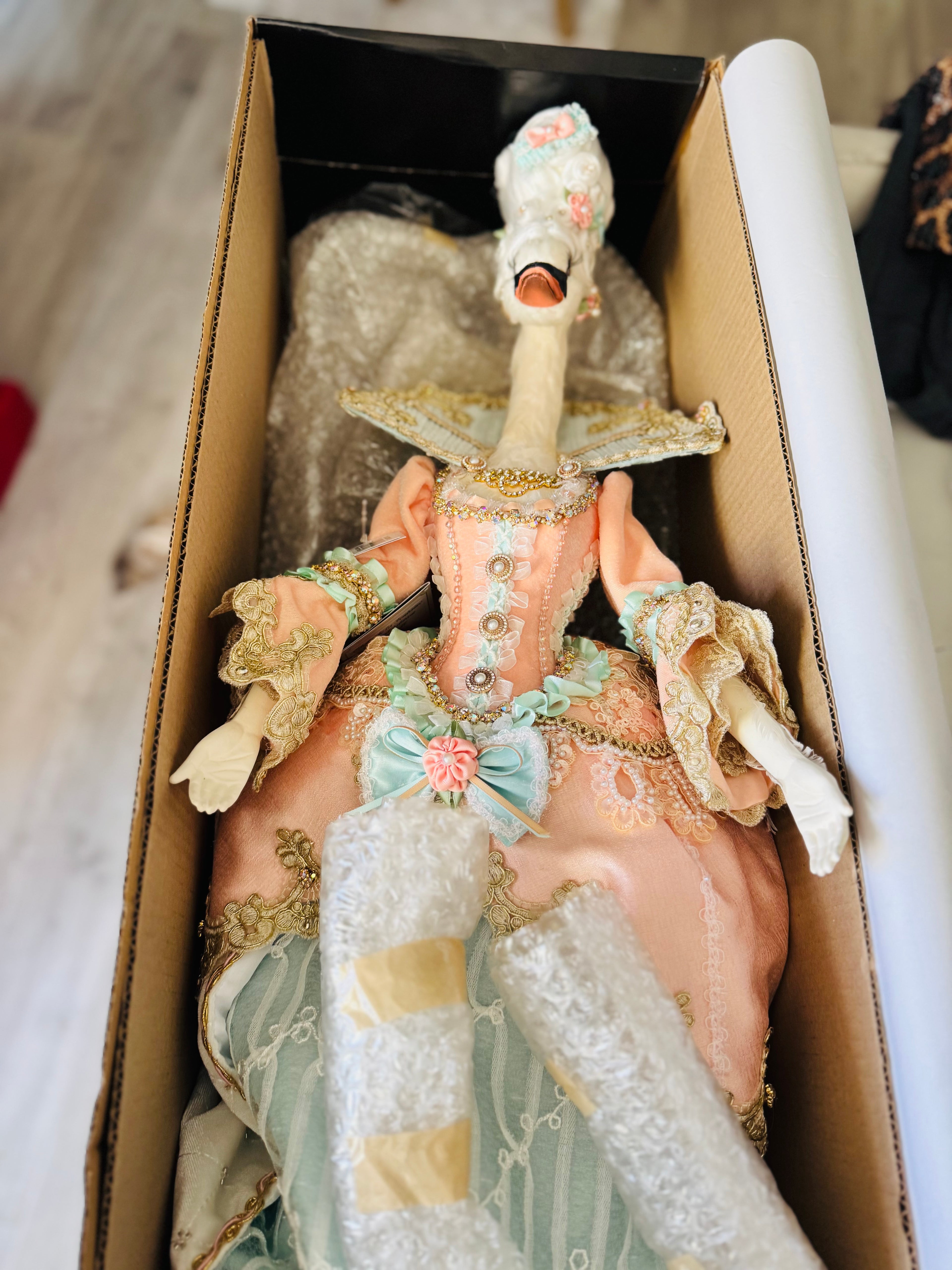 RESERVED LISTING Katherine’s Collection Odette De La Fontaine Limited
Edition Swan Doll